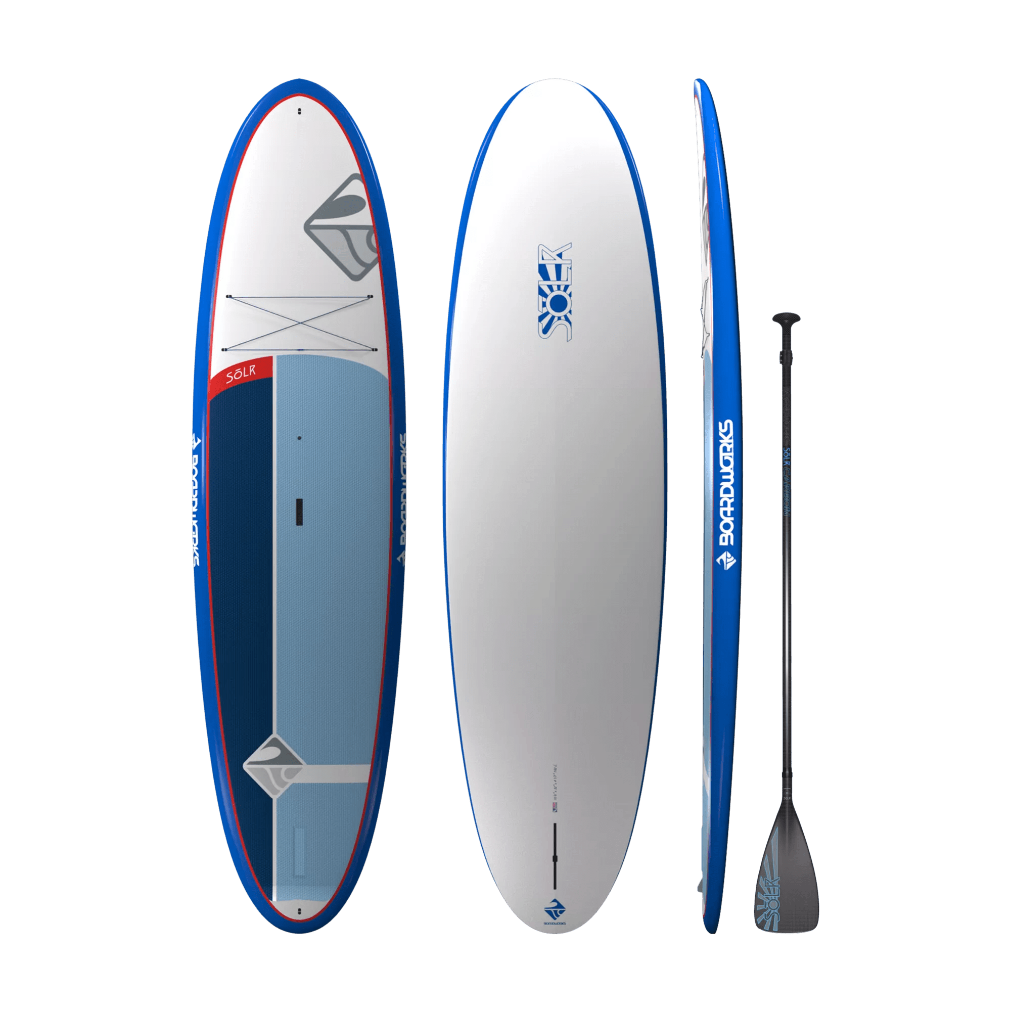 BOARDWORKS - Solr 10'6" All-Around Paddle Board with Paddle -  - 4440148530 - TOP