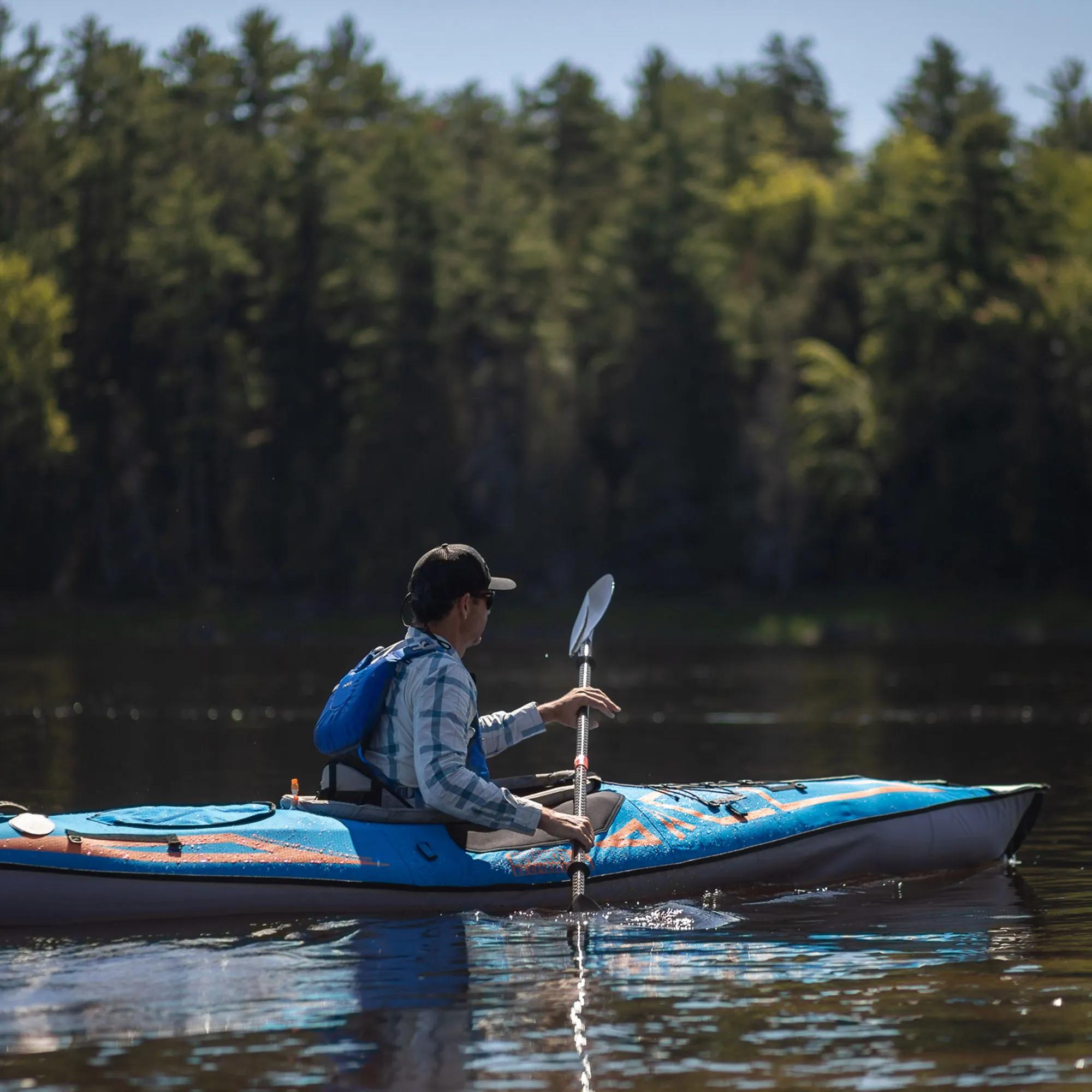 ADVANCED ELEMENTS - AdvancedFrame™ Expedition Elite Kayak Without Pump - Blue - AE1009-XE - LIFE STYLE 3