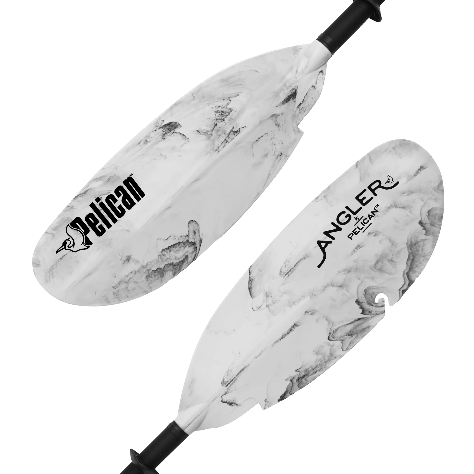 PELICAN - Pagaie de kayak de pêche Poseidon Angler de 250 cm (98,4 po) - Grey - PS1977-00 - ISO 