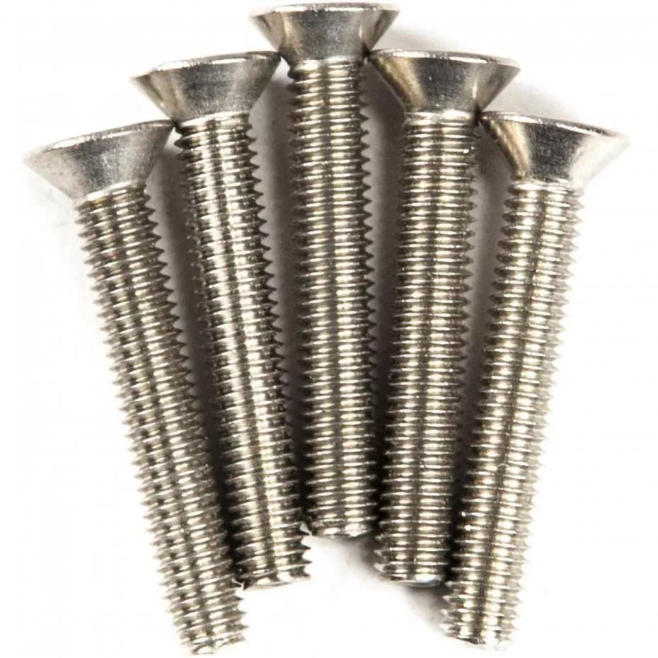 WILDERNESS SYSTEMS - Flathead Screws - #10 -32 X 1-1/4 In. - 5 Pack -  - 9800292 - ISO 