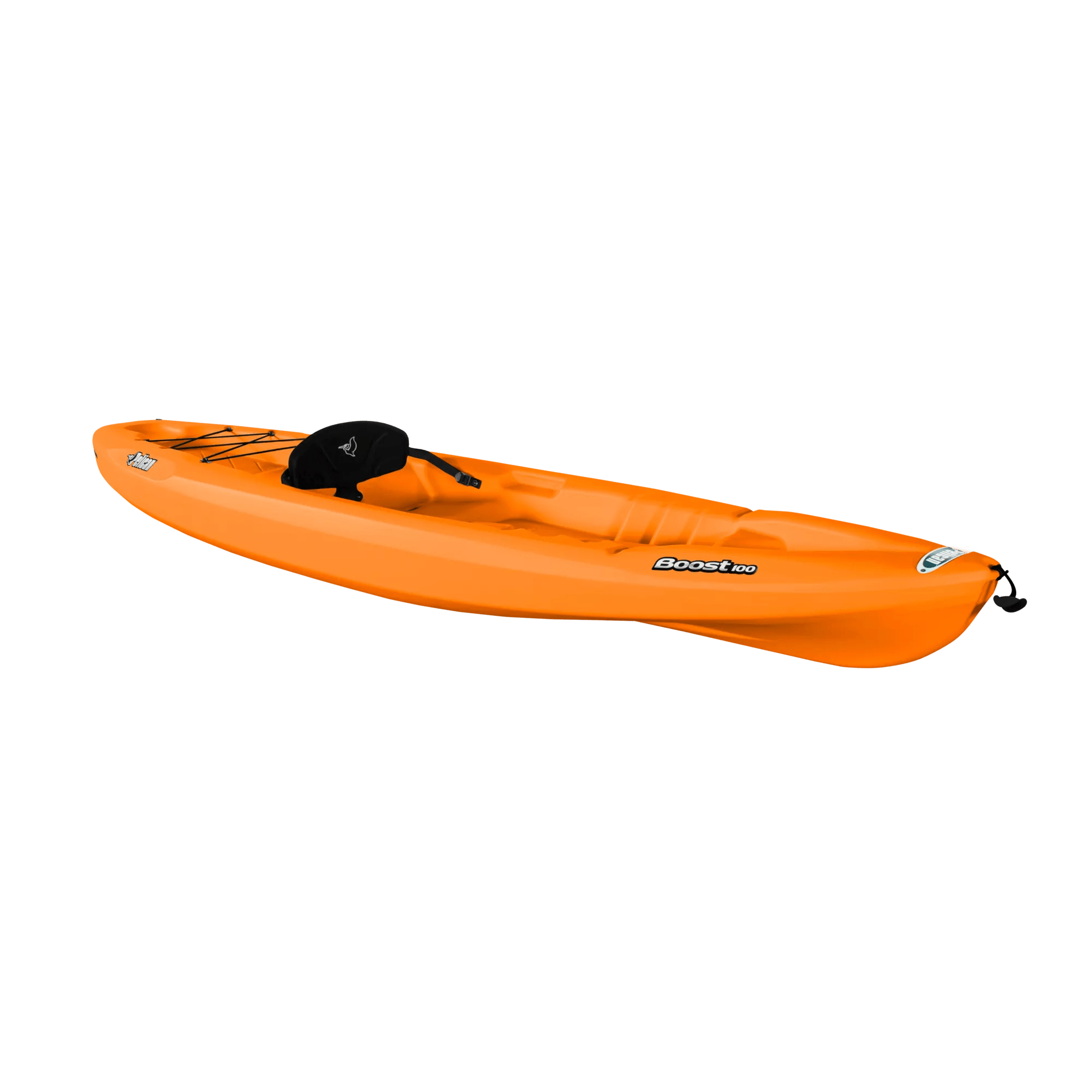 PELICAN - Boost 100 Recreational Kayak - Discontinued color/model - Orange - KOS10P101 - ISO 