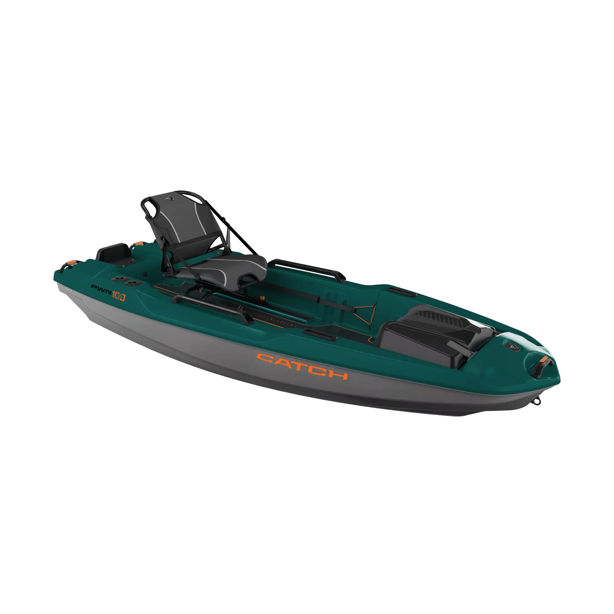 PELICAN - Catch PWR 100 Fishing Kayak - Green - MFP10P104-00 - ISO 