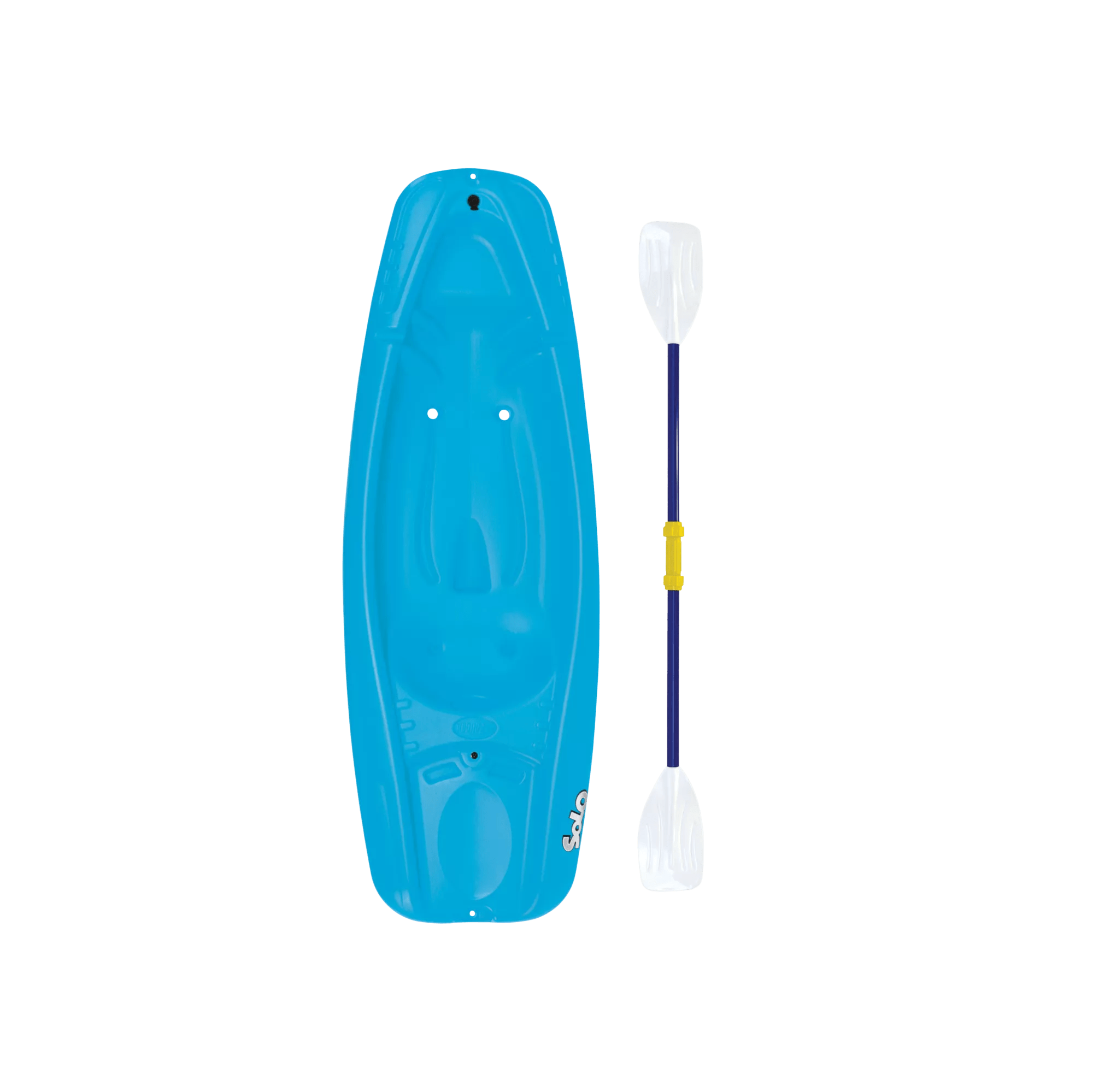 PELICAN - Solo Kids Kayak with Paddle - Blue - KOS06P100 - TOP