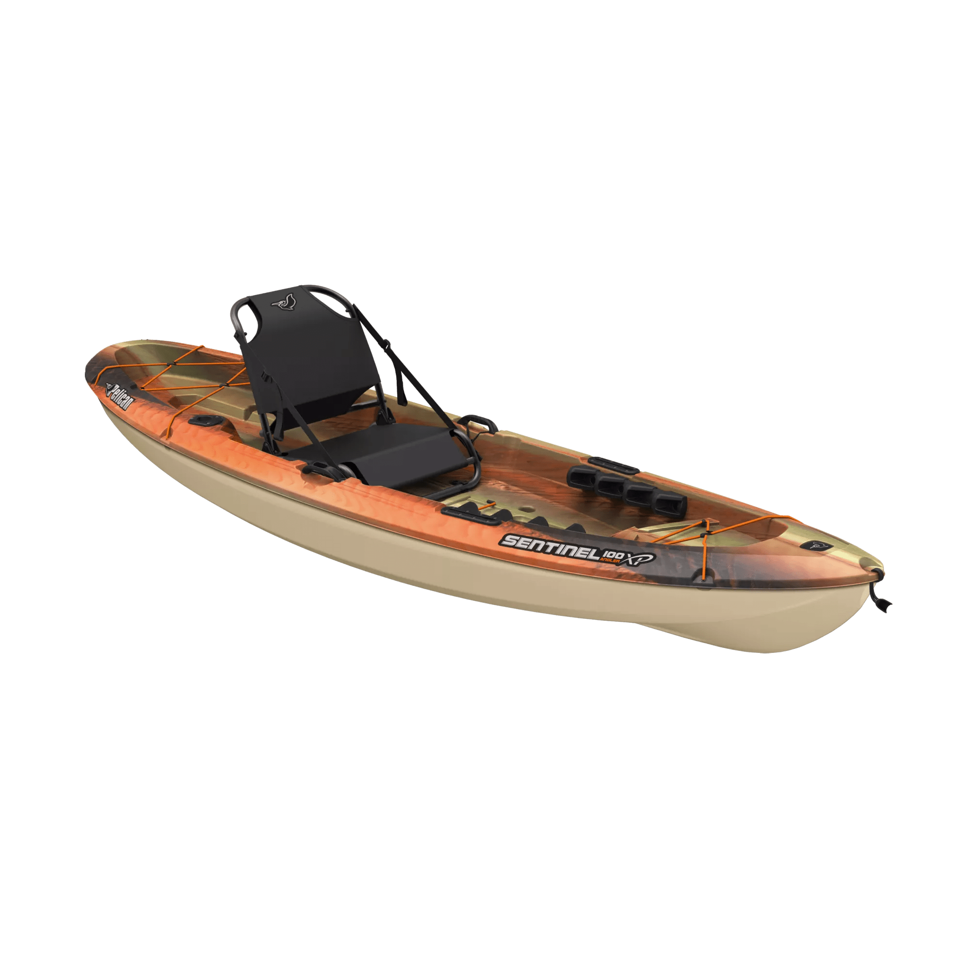 PELICAN - Sentinel 100XP Angler Fishing Kayak - Orange - MGF10P101 - ISO