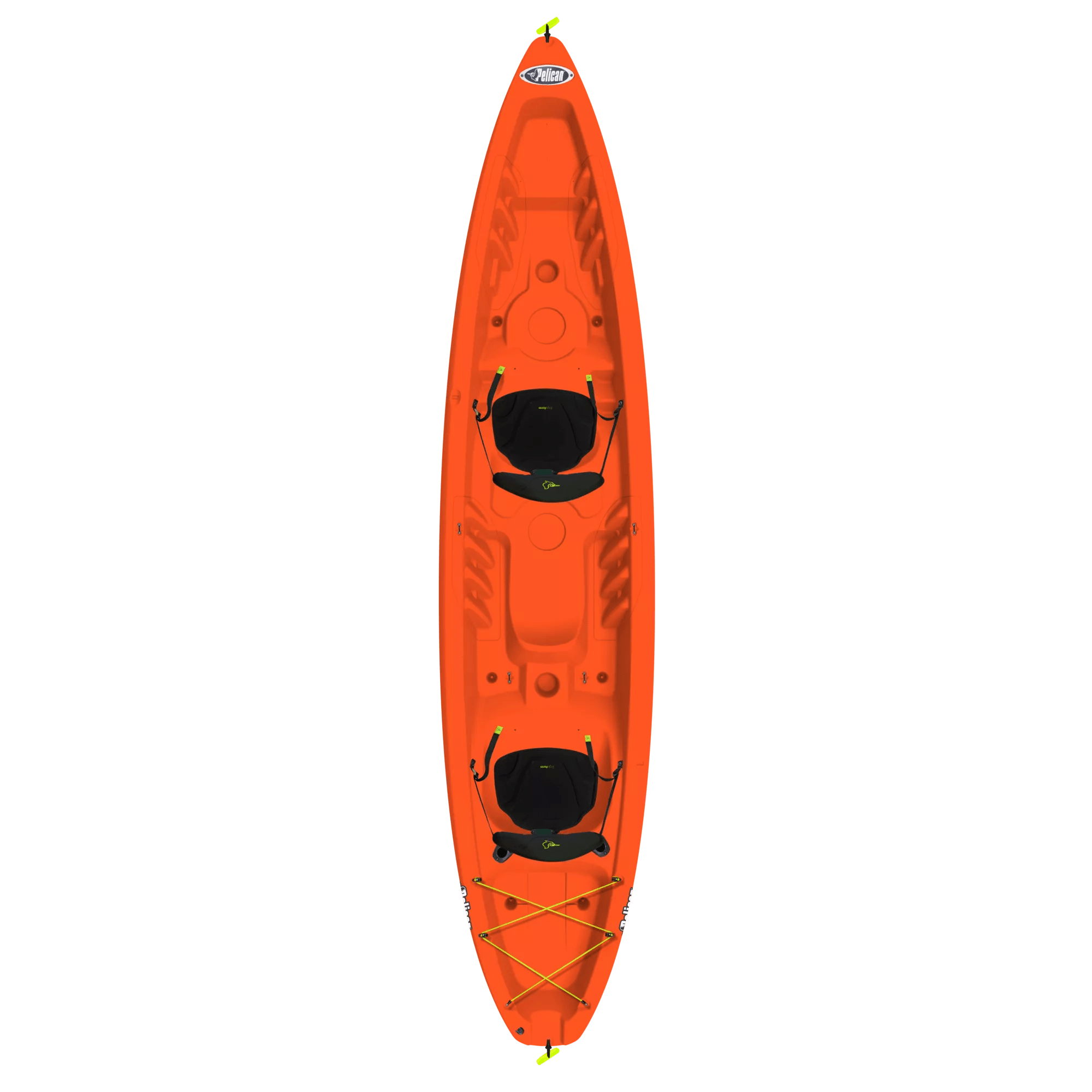 PELICAN - Kayak tandem Challenger 130T Angler - Orange - KUA13P108 - TOP