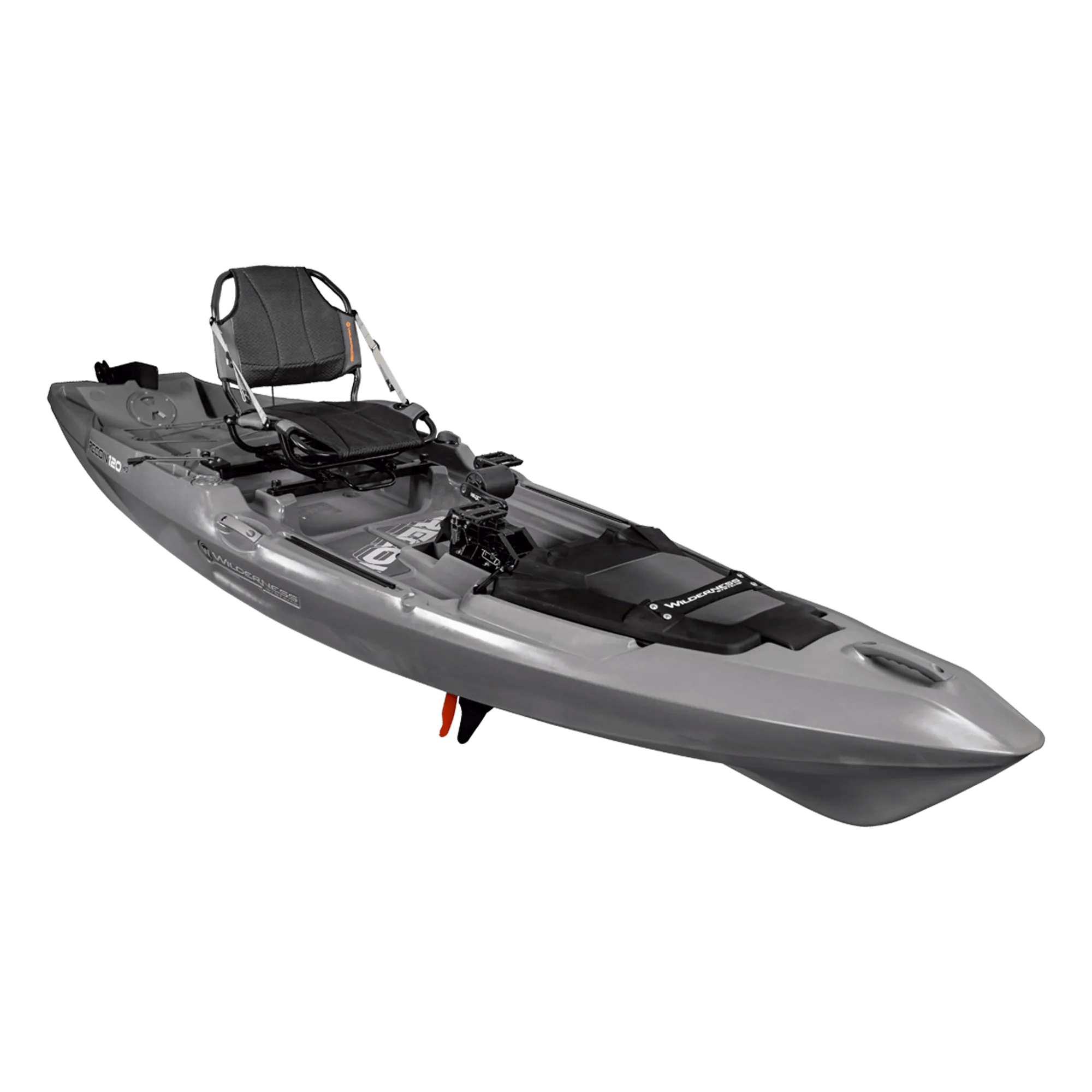 WILDERNESS SYSTEMS - Recon 120 HD Fishing Kayak - Discontinued color/model - Grey - 9751090153 - ISO 