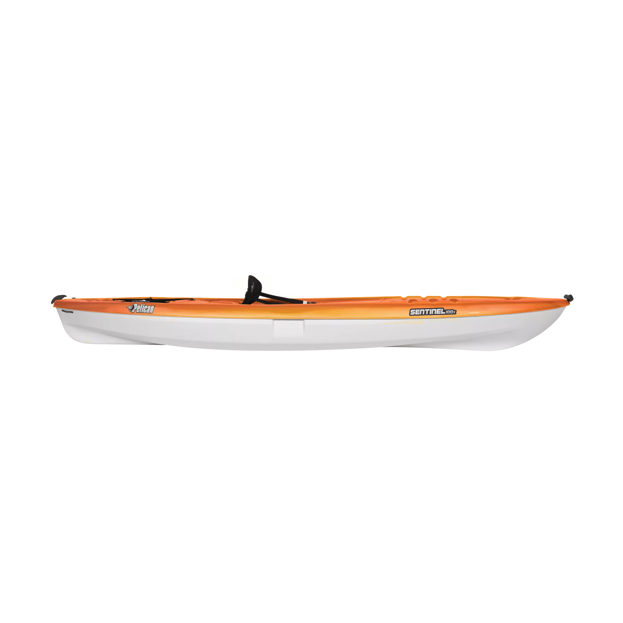 PELICAN - Sentinel 100X Recreational Kayak - Discontinued color/model - Yellow - KVF10P100-00 - SIDE