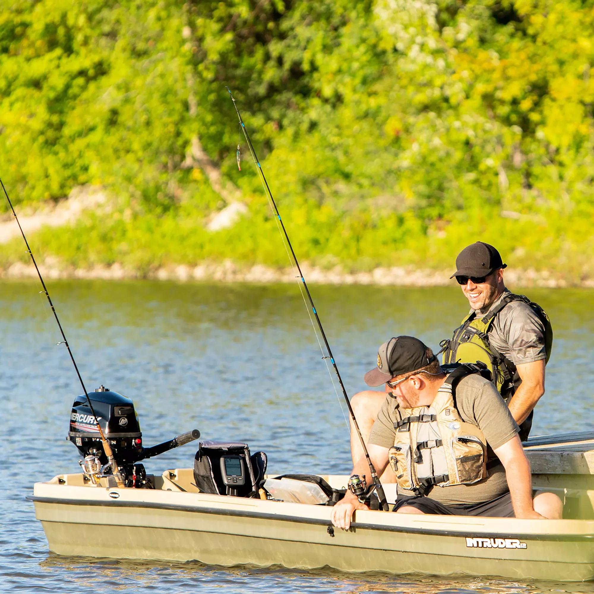 PELICAN - Intruder 12 Fishing Boat - Green - BJA12P105-00 - LIFE STYLE 1