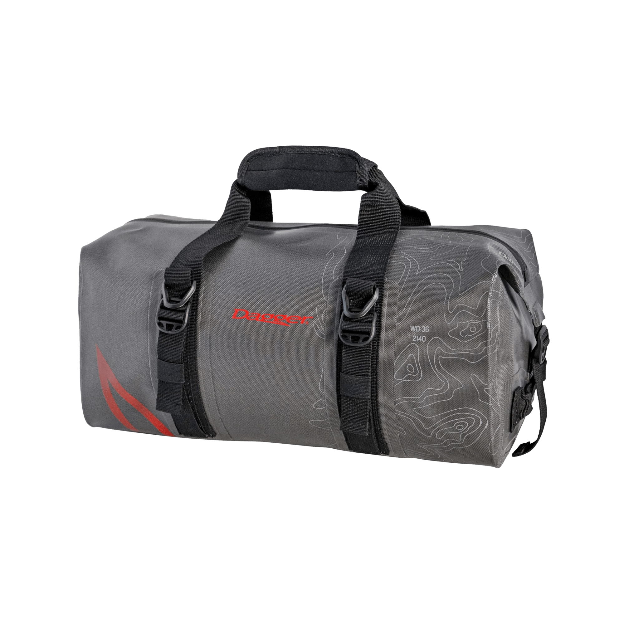 15L Waterproof Duffel Bag, Lightweight with Durable Straps and