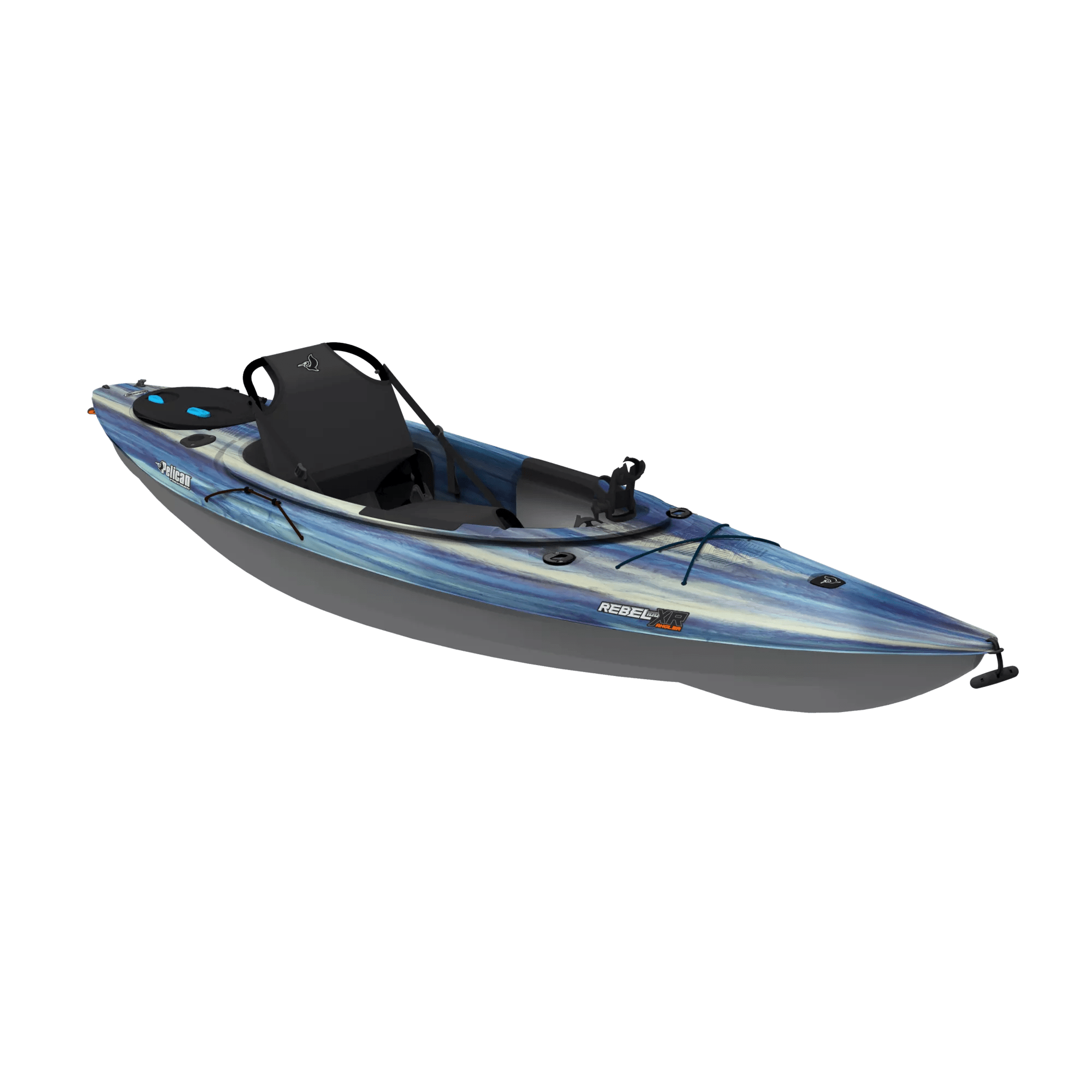 PELICAN - Kayak de pêche Rebel 100XR Angler - Blue - MDP10P104 - ISO