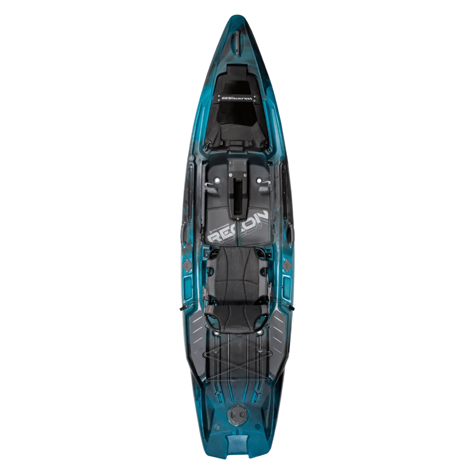 WILDERNESS SYSTEMS - Recon 120 Fishing Kayak - Blue - 9751100110 - TOP