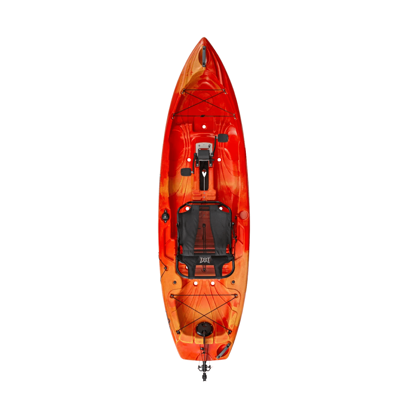 PERCEPTION - Crank 10.0 Recreational Kayak - Red - 9351800042 - TOP 