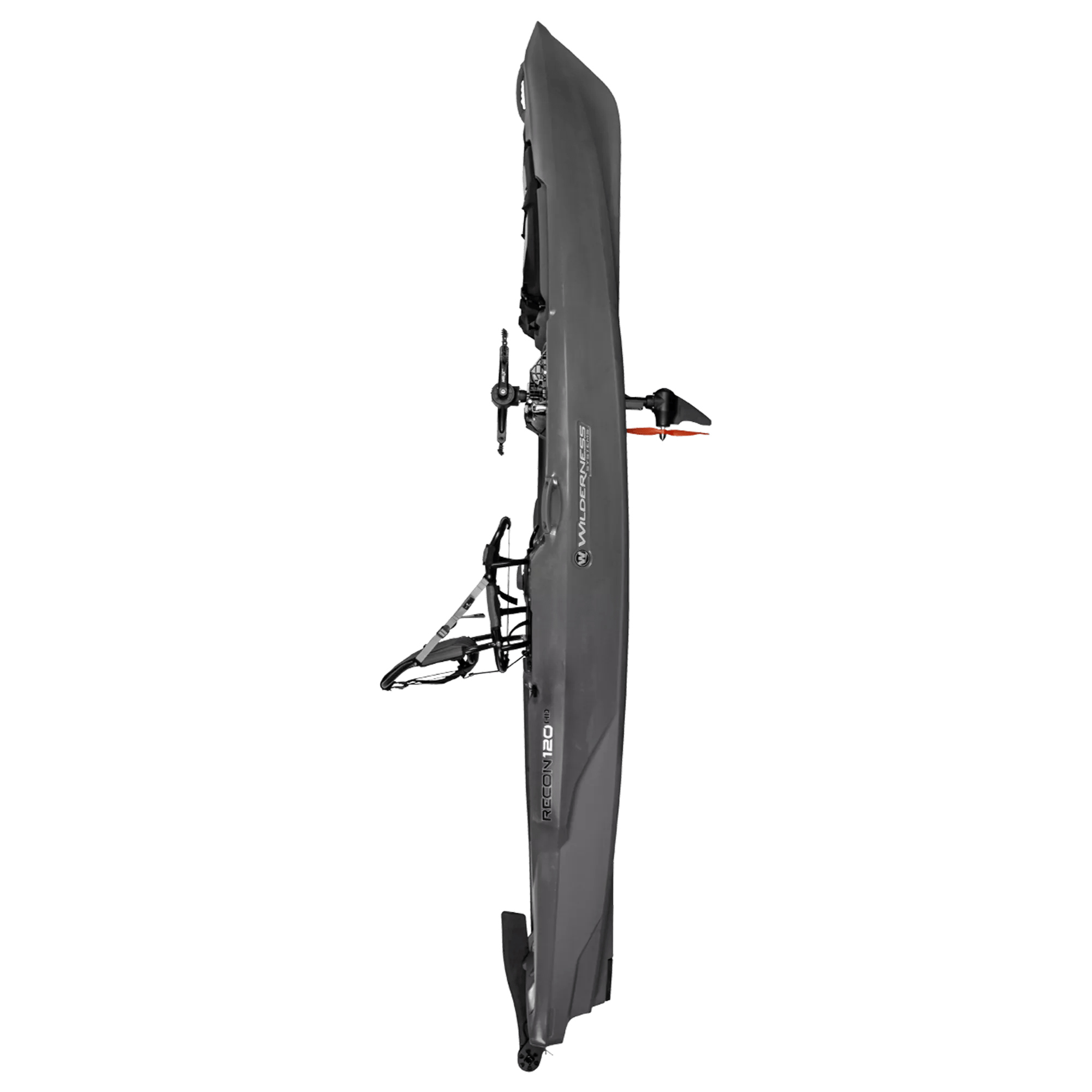 WILDERNESS SYSTEMS - Kayak de pêche Recon 120 HD - Modèle ou couleur discontinué - Grey - 9751090153 - SIDE