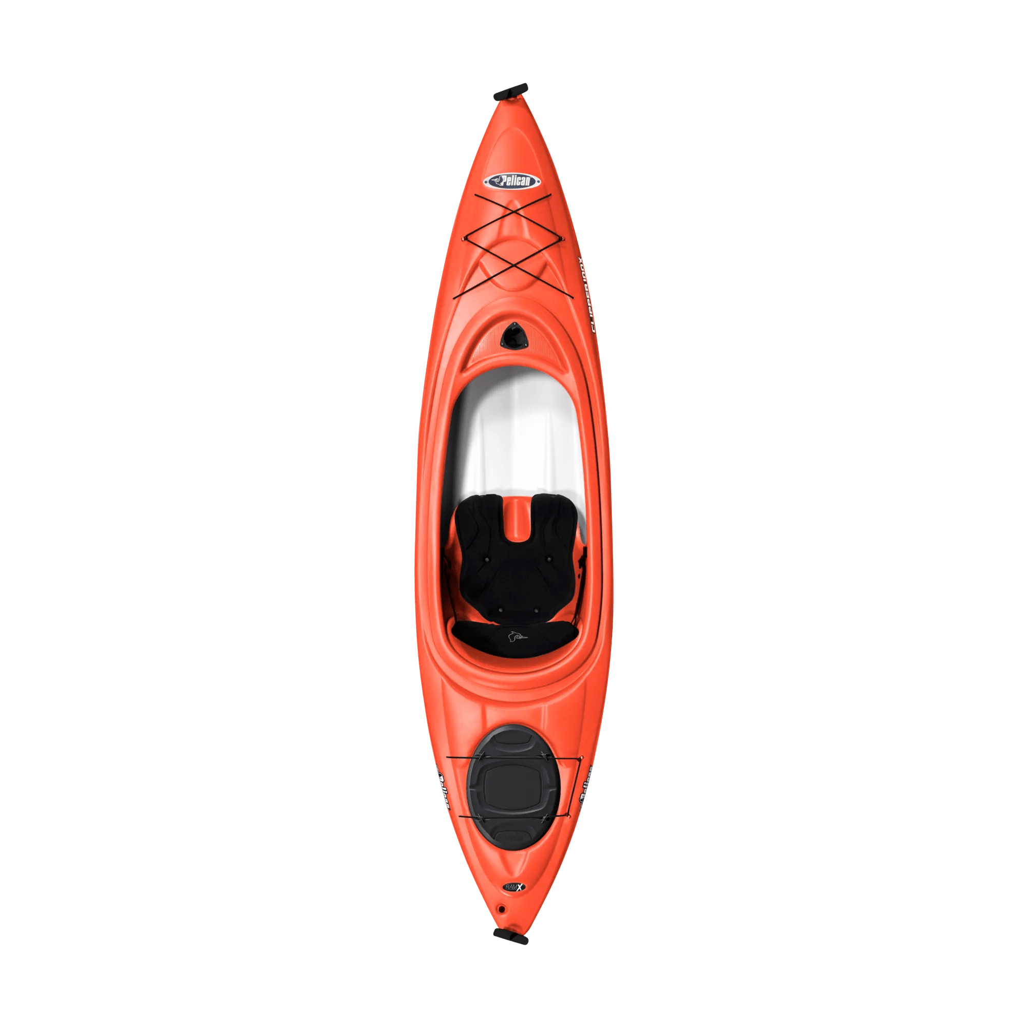 PELICAN - Kayak récréatif Clipper 100X - Orange - KXA10P101 - TOP