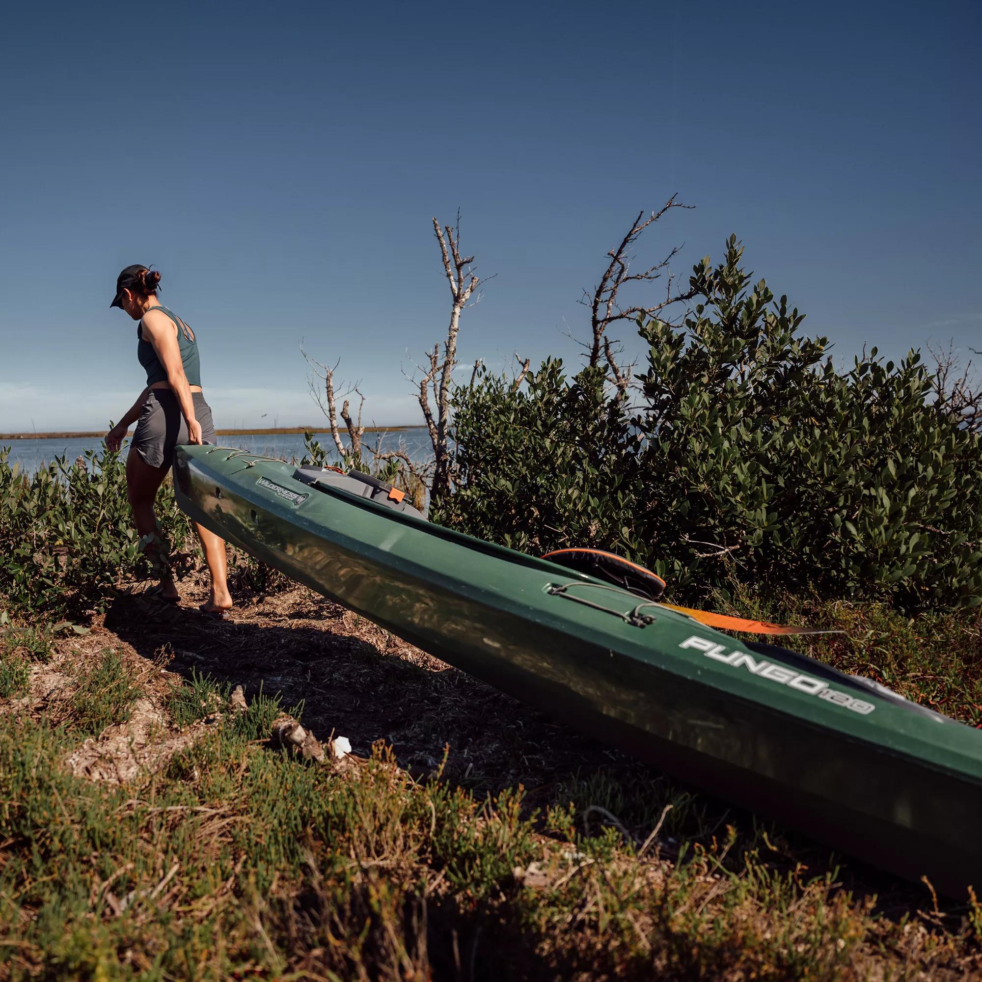 WILDERNESS SYSTEMS - Pungo 105 Recreational Kayak - Discontinued color/model - Brown - 9731069181 - LIFE STYLE 3