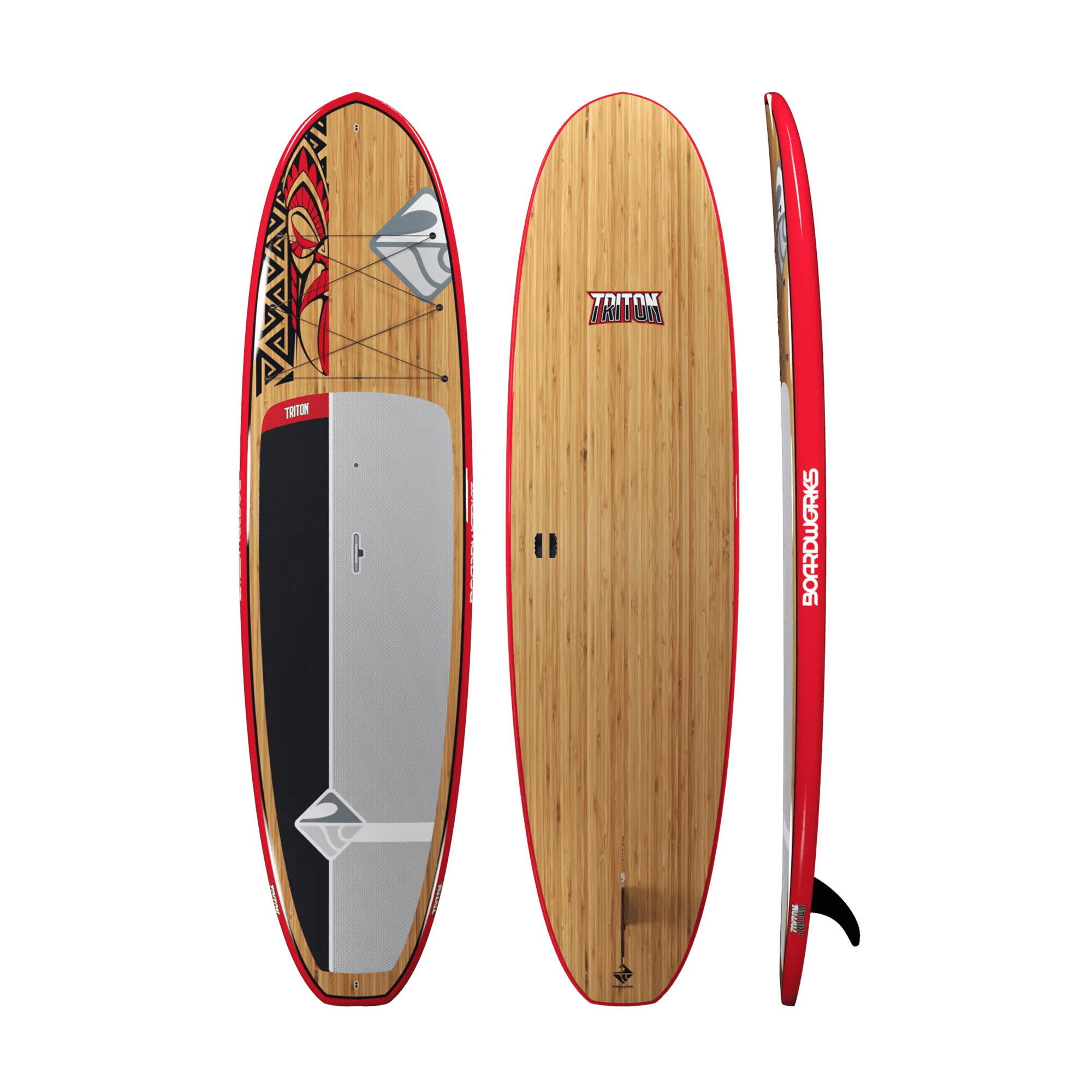 BOARDWORKS - Triton 10'6" All-Around Paddle Board - Red - 4440509518 - TOP 