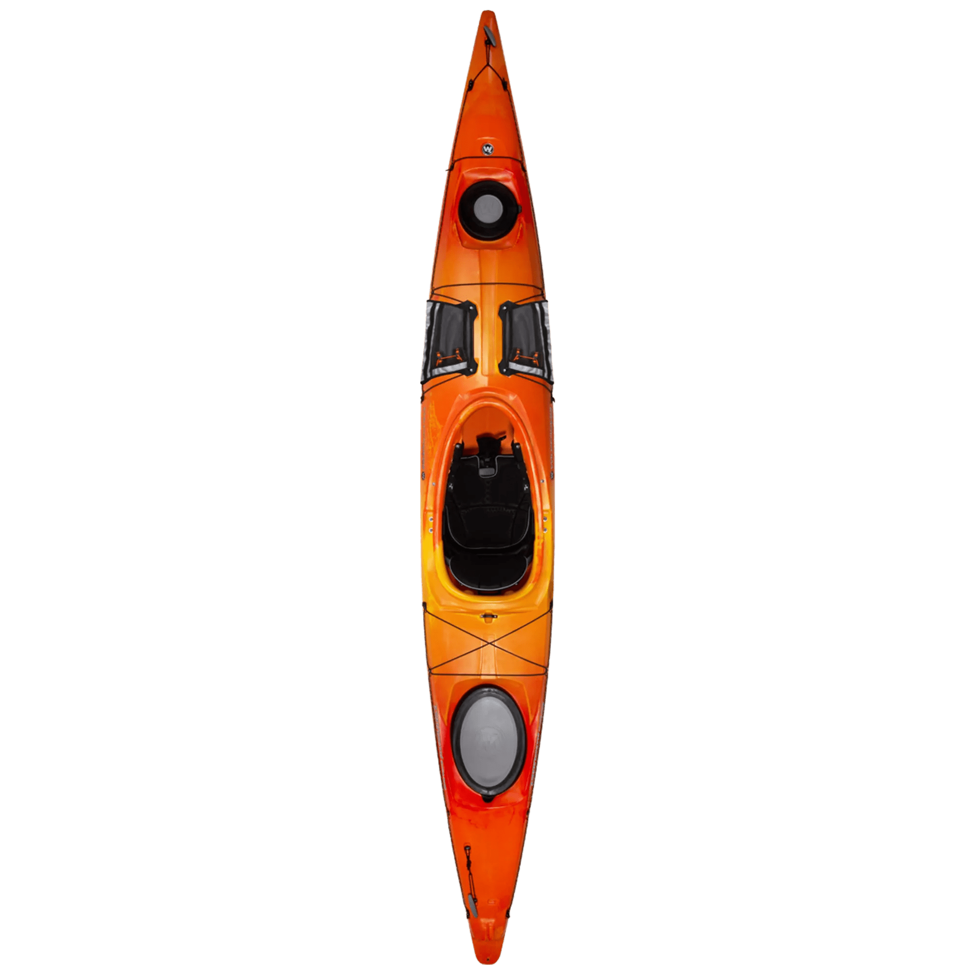 WILDERNESS SYSTEMS - Tsunami 145 Day Touring Kayak - Orange - 9720458054 - TOP