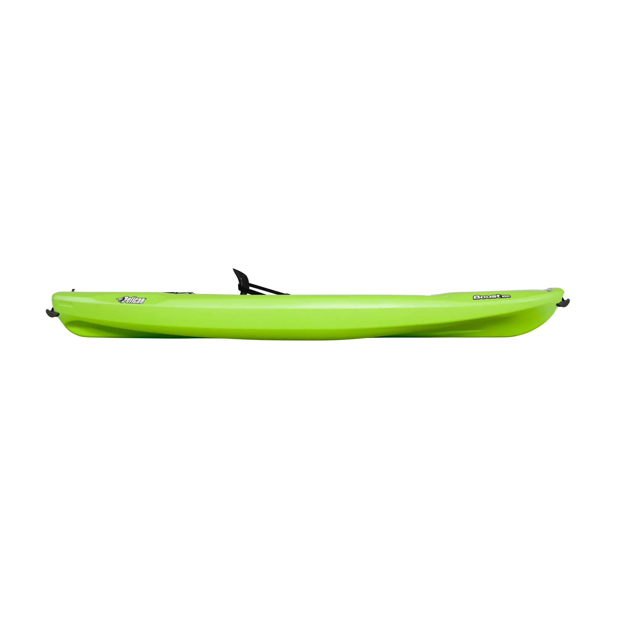 PELICAN - Boost 100 Recreational Kayak - Green - KOS10P202-00 - SIDE
