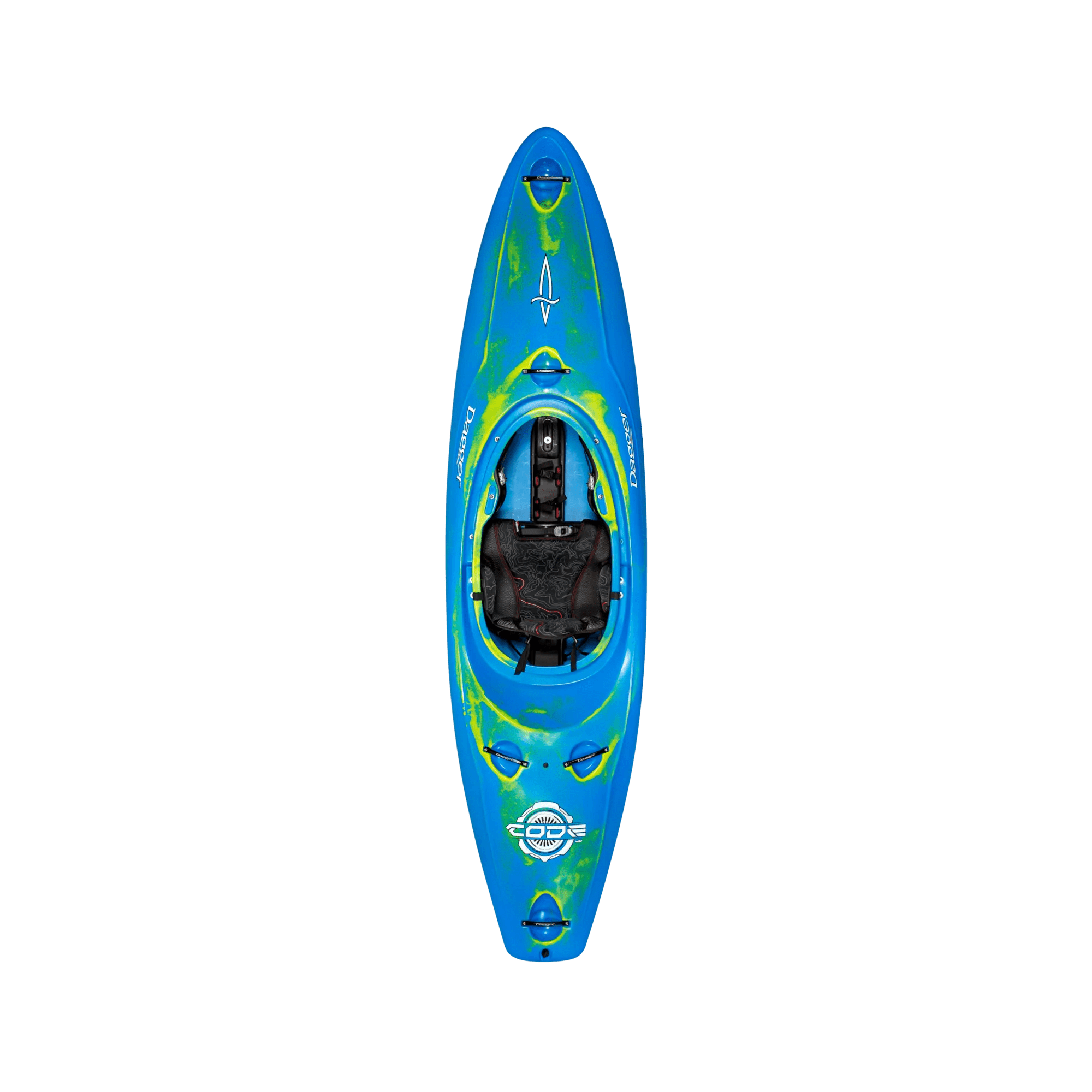 DAGGER - Kayak d'eaux vives polyvalent Code SM - Blue - 9010911197 - TOP