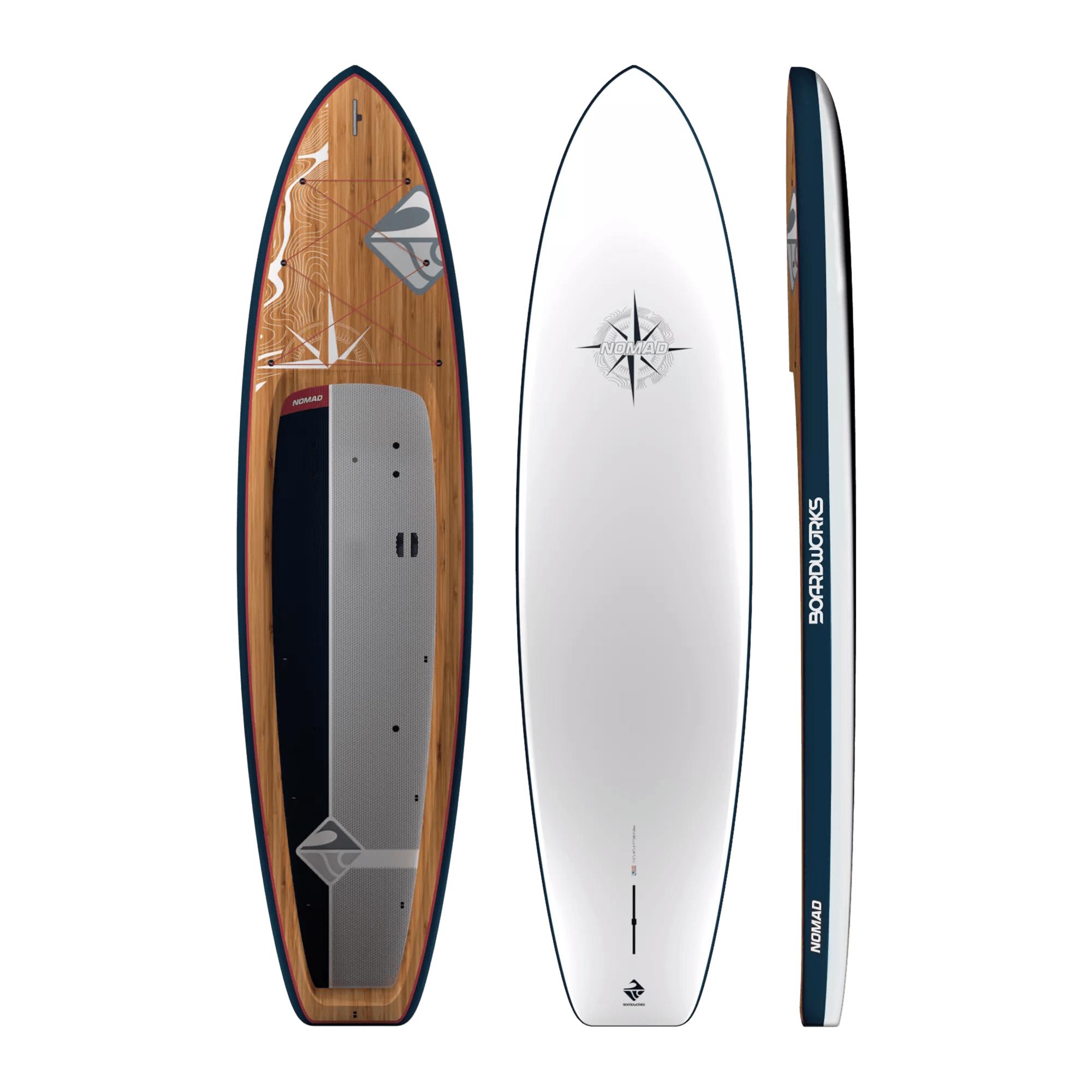 BOARDWORKS - Nomad 11'6" Fishing Paddle Board - Blue - 4440339511 - TOP 