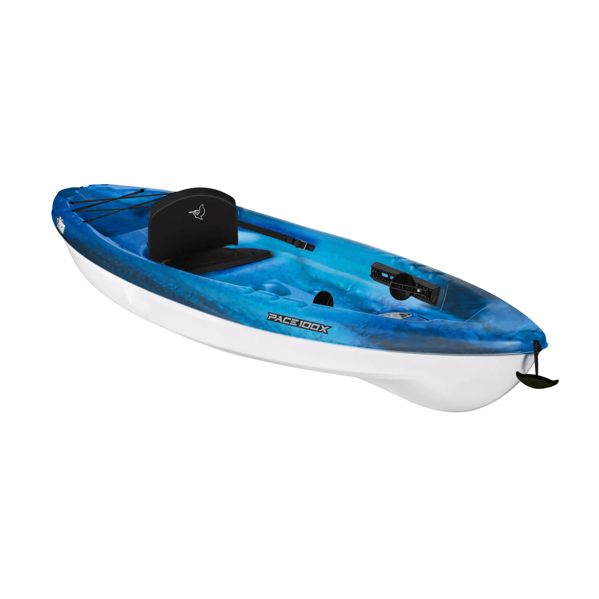 PELICAN - Pace 100X Sit-on Recreational Kayak - Grey - KVF10P204 - ISO