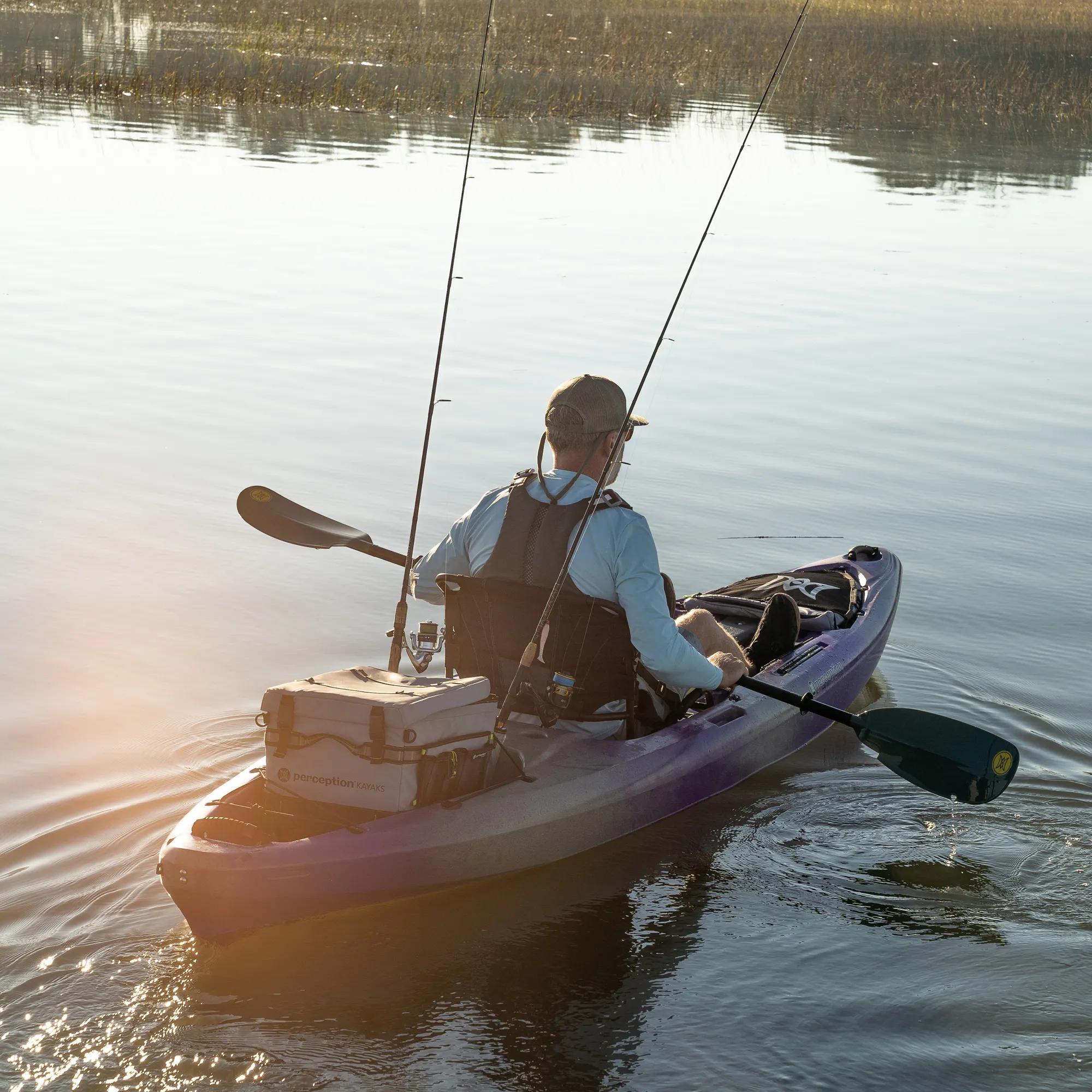 PERCEPTION - Pescador Pro 10.0 Fishing Kayak - Purple - 9350676205 - LIFE STYLE 2
