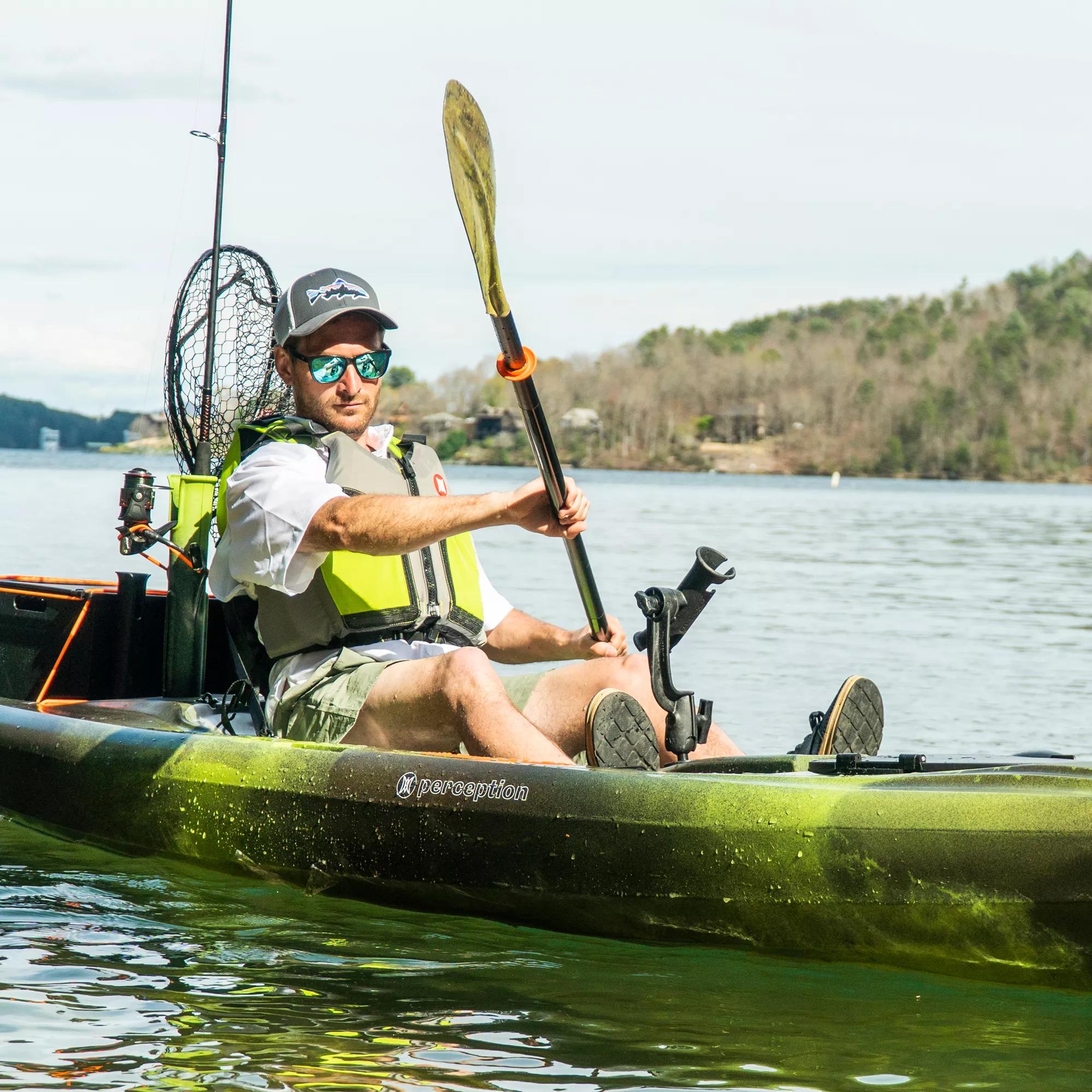 PERCEPTION - Kayak de pêche Pescador 12.0 - Modèle ou couleur discontinué - Brown - 9350178181 - LIFE STYLE 1