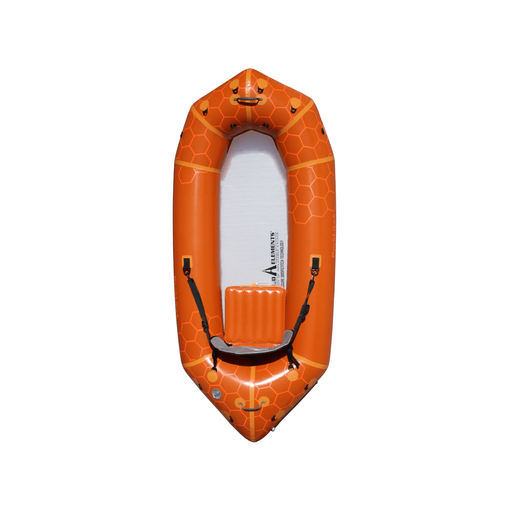 ADVANCED ELEMENTS - Kayak-radeau PackLite+ - Orange - AE3037 - TOP