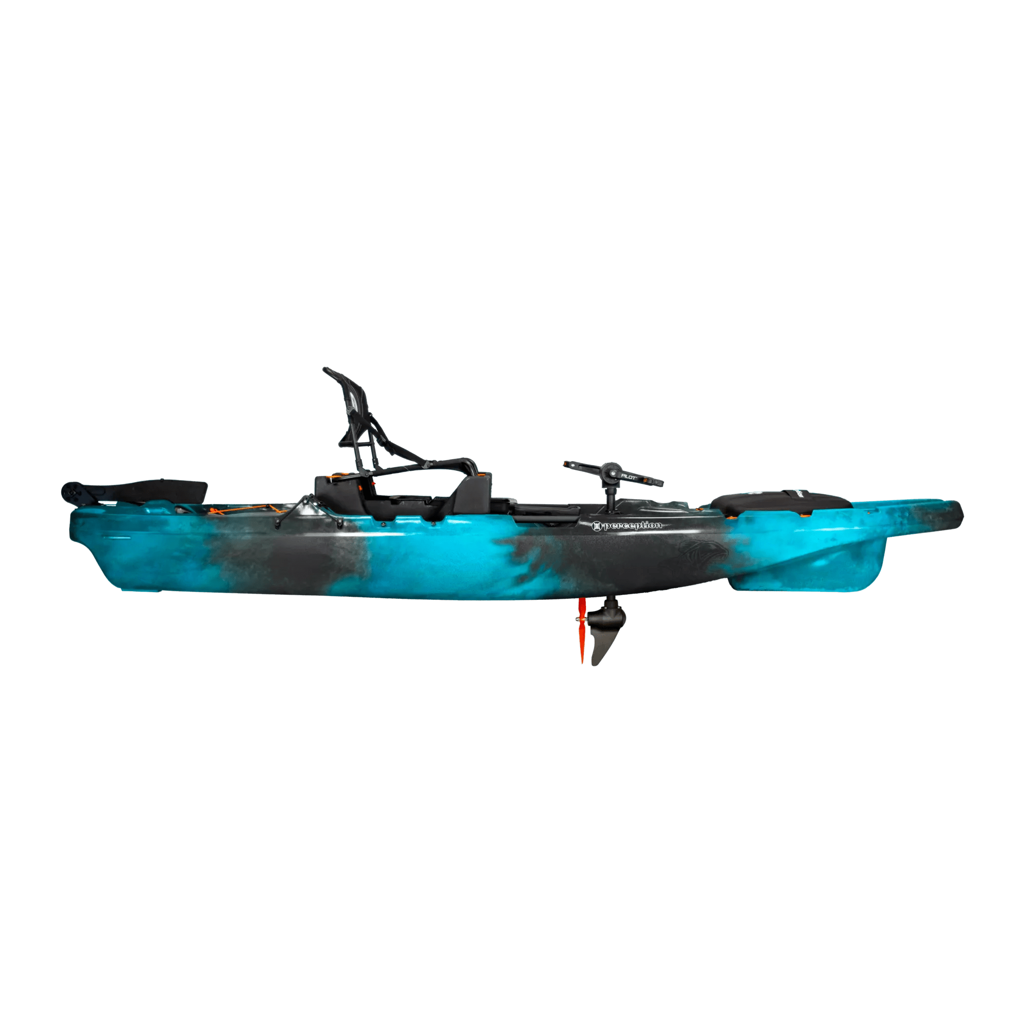 PERCEPTION - Kayak de pêche Showdown 11.5 - Aqua - 9351921178 - SIDE