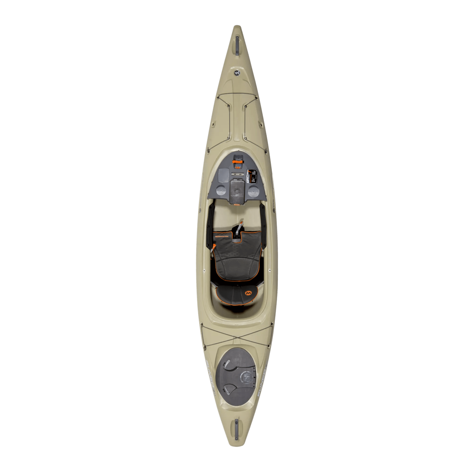 WILDERNESS SYSTEMS - Pungo 120 Recreational Kayak - Discontinued - Beige - 9730509181 - TOP