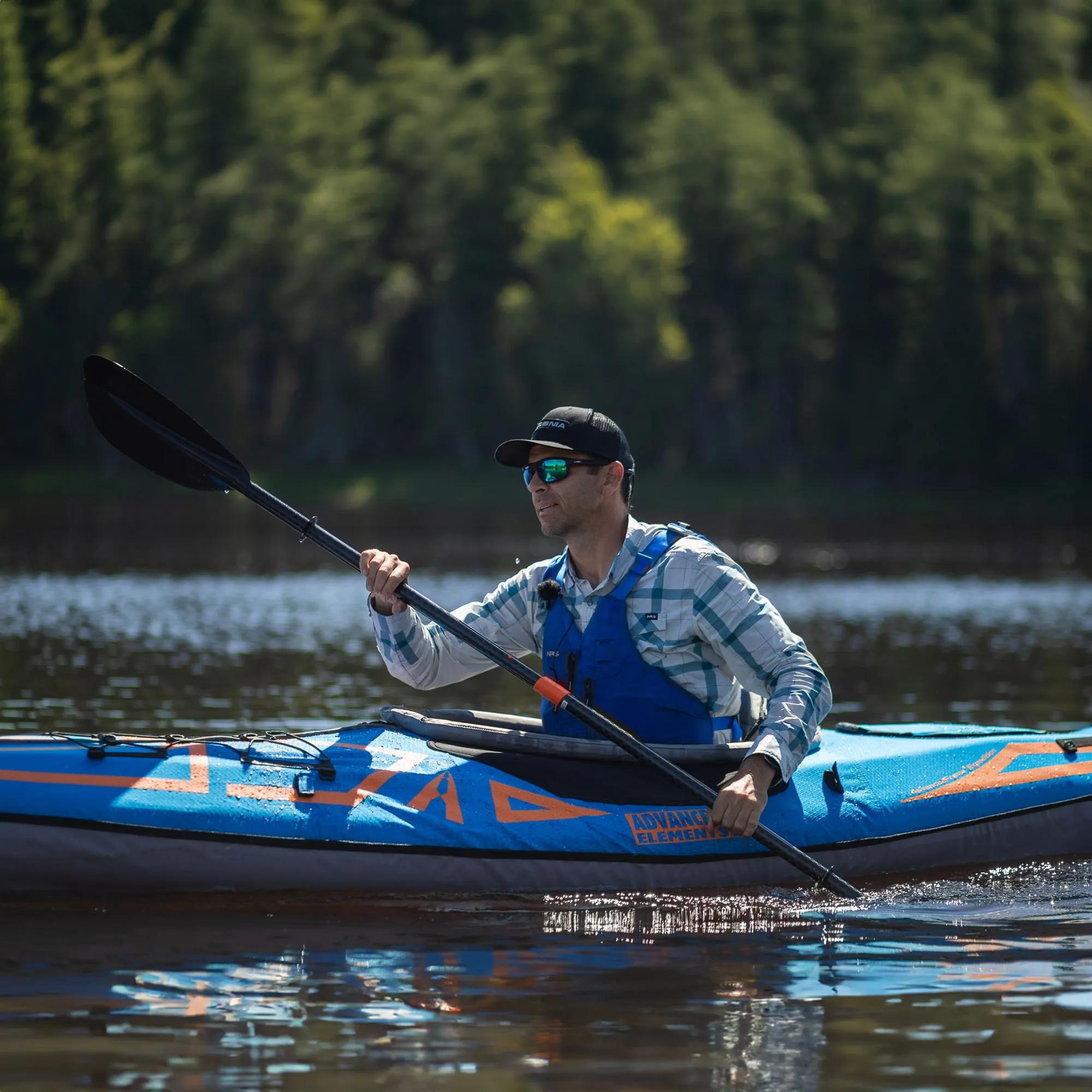 ADVANCED ELEMENTS - AdvancedFrame™ Expedition Elite Kayak Without Pump - Blue - AE1009-XE - LIFE STYLE 2