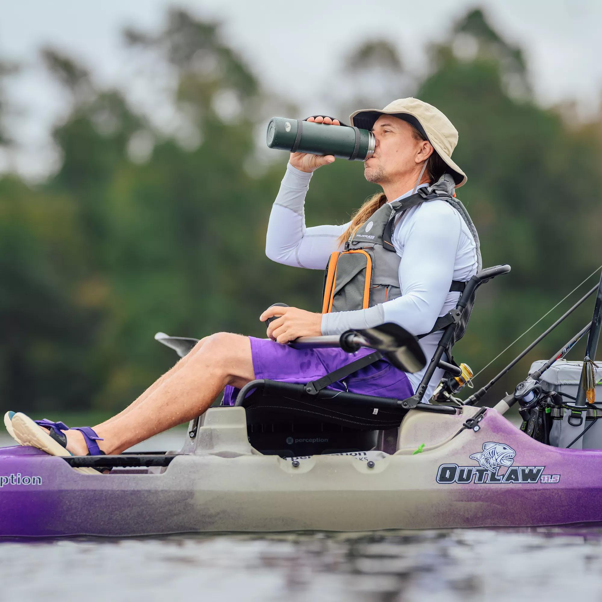 PERCEPTION - Kayak de pêche Outlaw 11.5 - Purple - 9351815205 - LIFE STYLE 3