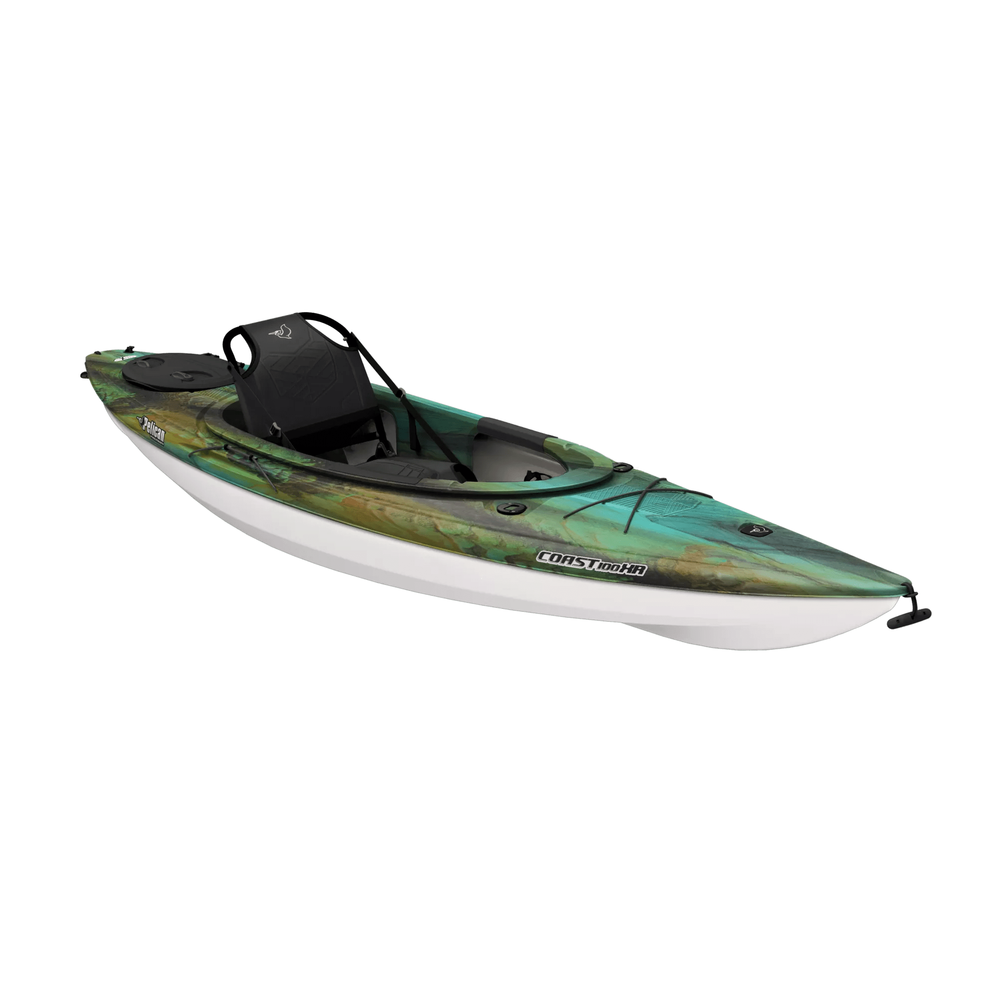 PELICAN - Coast 100XR Sit-in Recreational Kayak - Brown - MDP10P600 - ISO