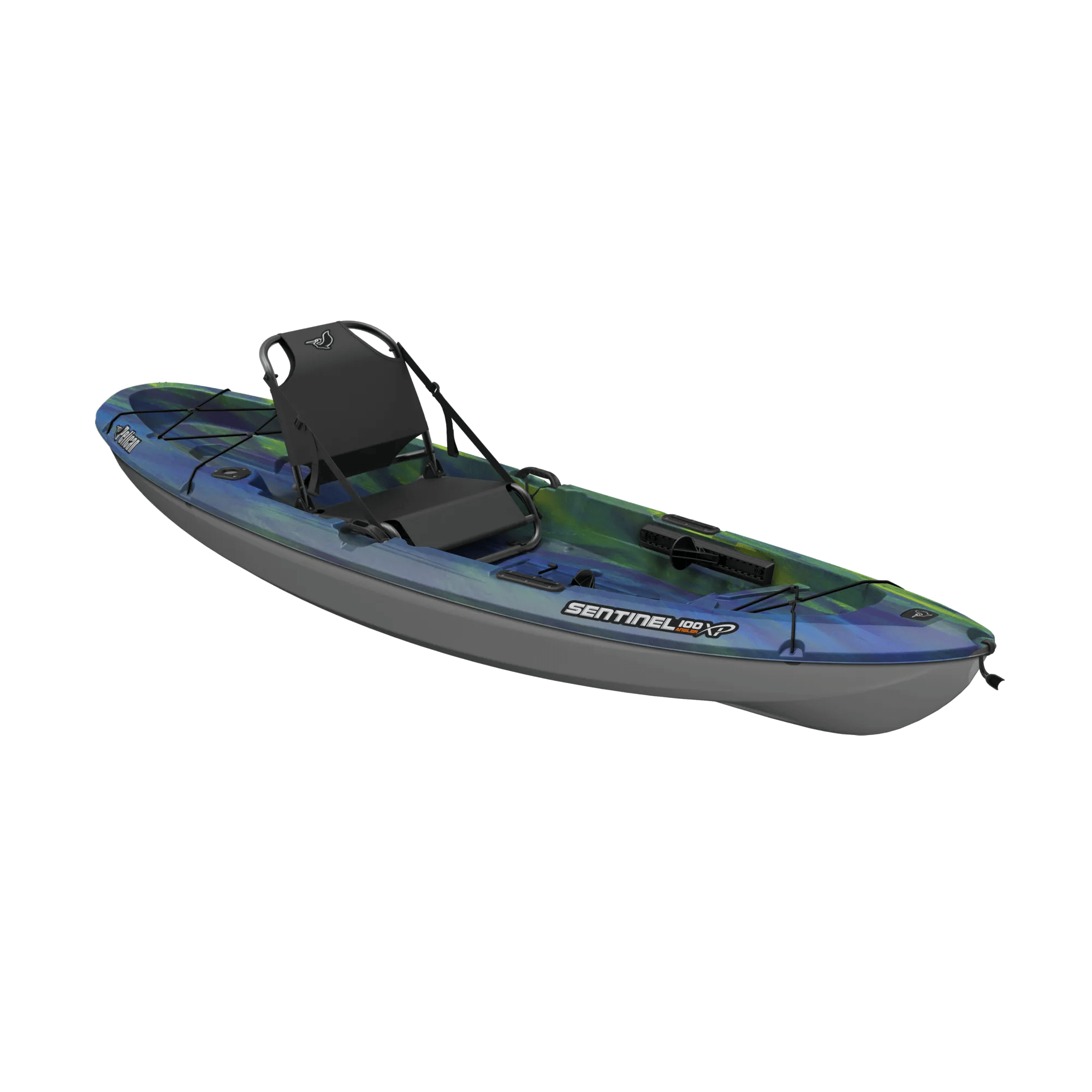 PELICAN - Sentinel 100XP Angler Fishing Kayak - Blue - MGL10P205-00 - ISO