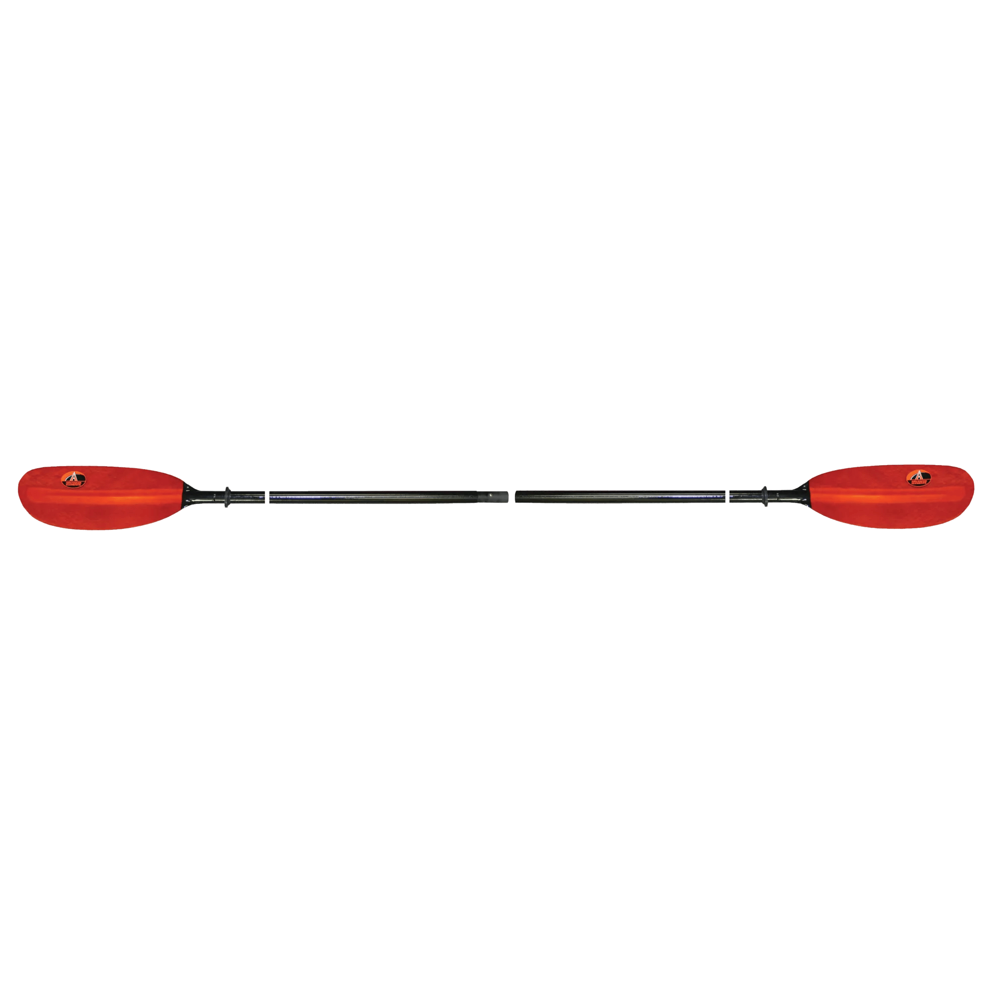 ADVANCED ELEMENTS - Axis 230™ 4-Part Fiberglass Kayak Paddle - Black - AE2030 - ISO 