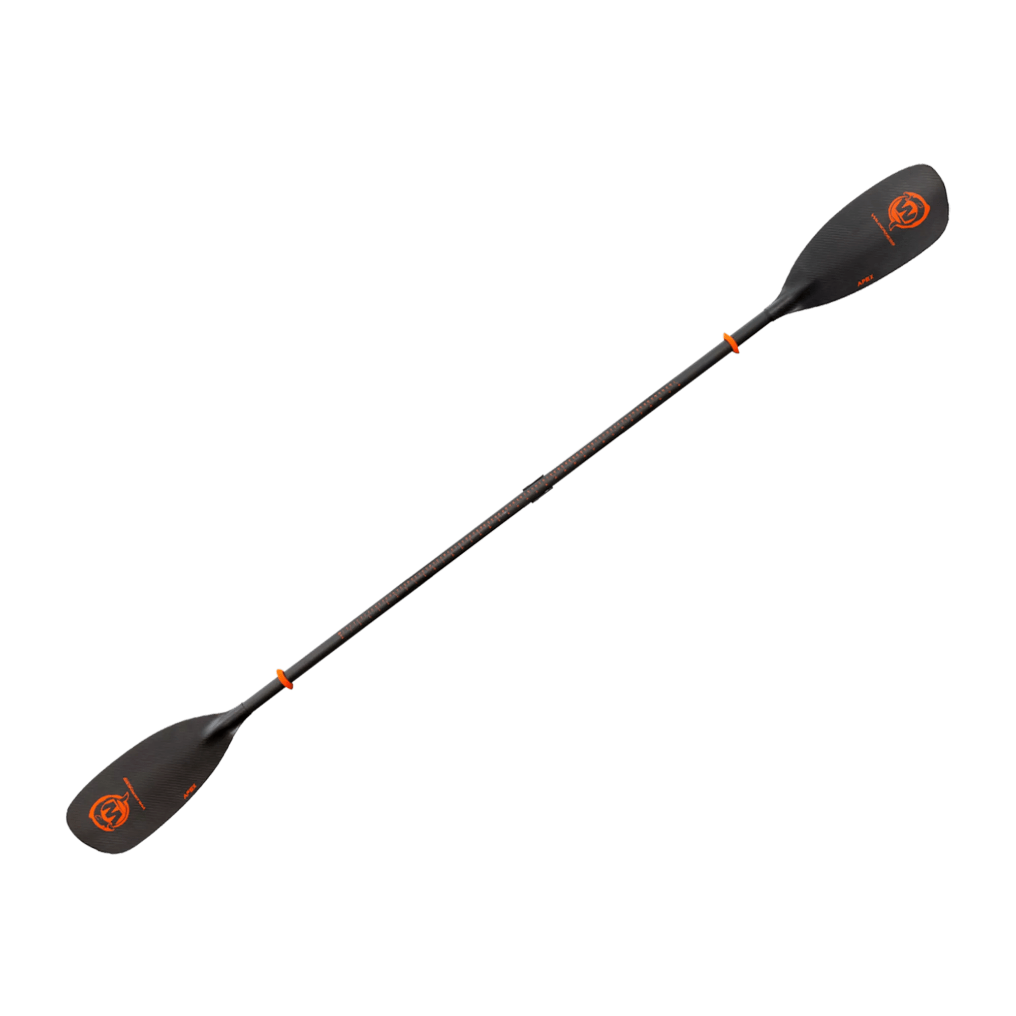 WILDERNESS SYSTEMS - Pagaie de kayak Apex Carbon Angler de 240 cm à 260 cm - Orange - 8070208 - ISO