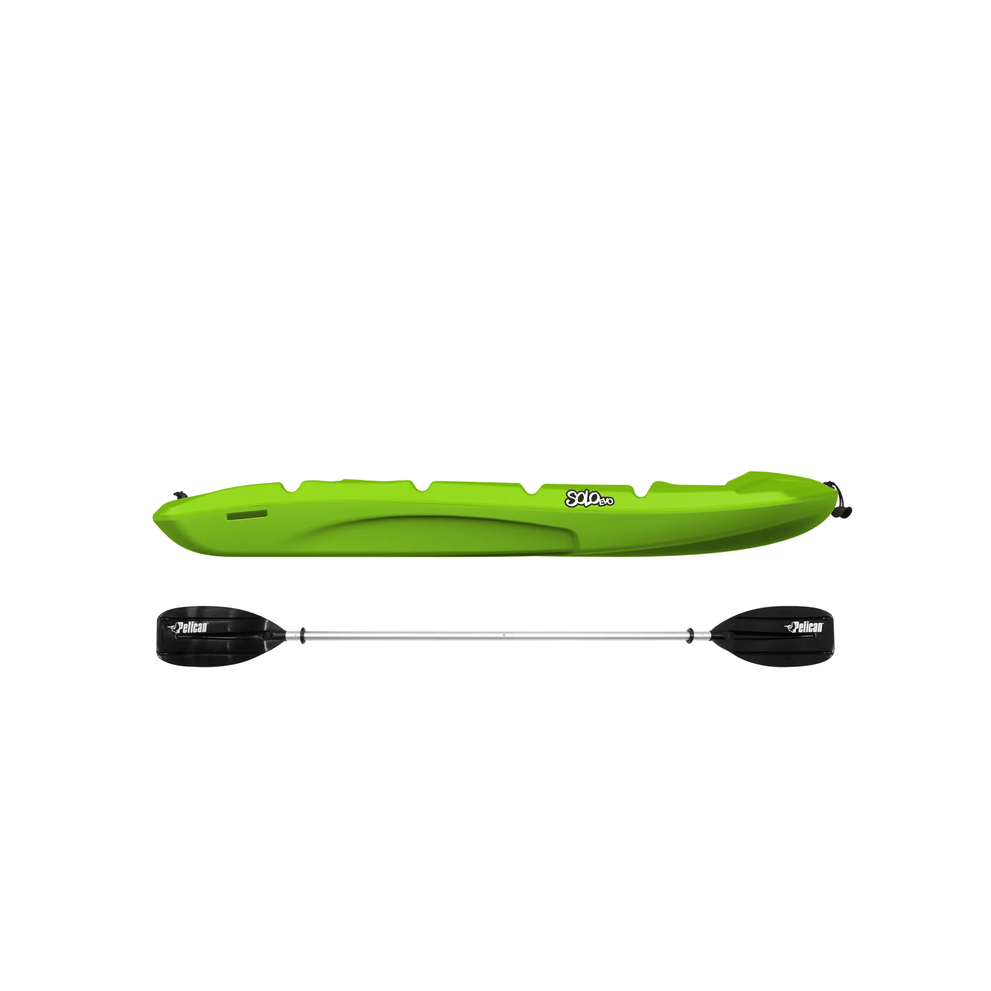 PELICAN - SOLO EVO Kids Kayak with Paddle - Green - MJS06P605 - SIDE