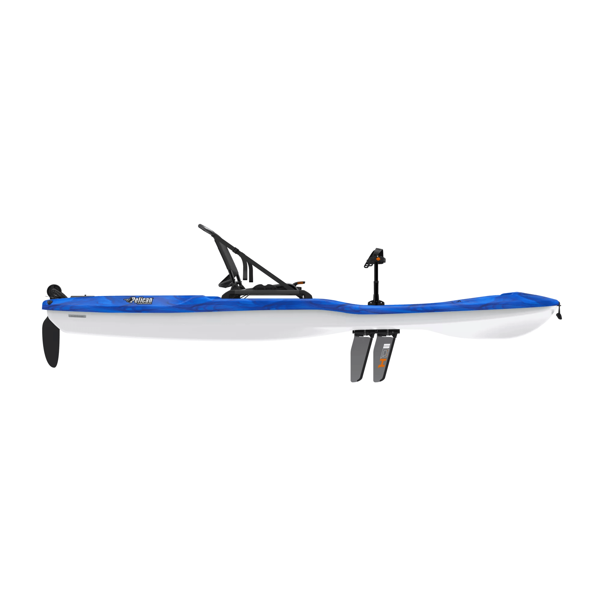 PELICAN - Getaway 110 HDII Recreational Pedal Kayak - Dark blue - MHP10P101-00 - SIDE