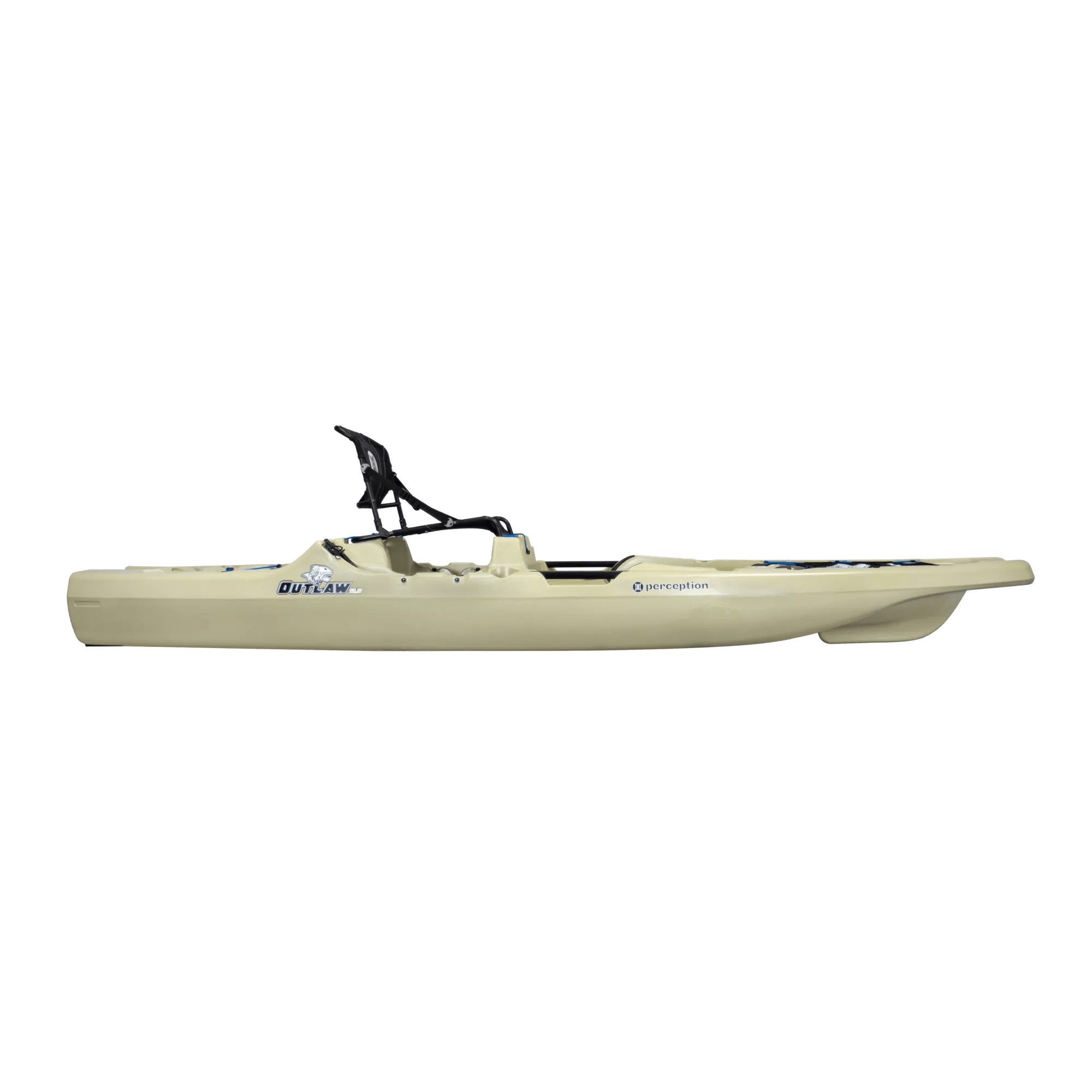 PERCEPTION - Kayak de pêche Outlaw 11.5 - Brown - 9351810181 - SIDE