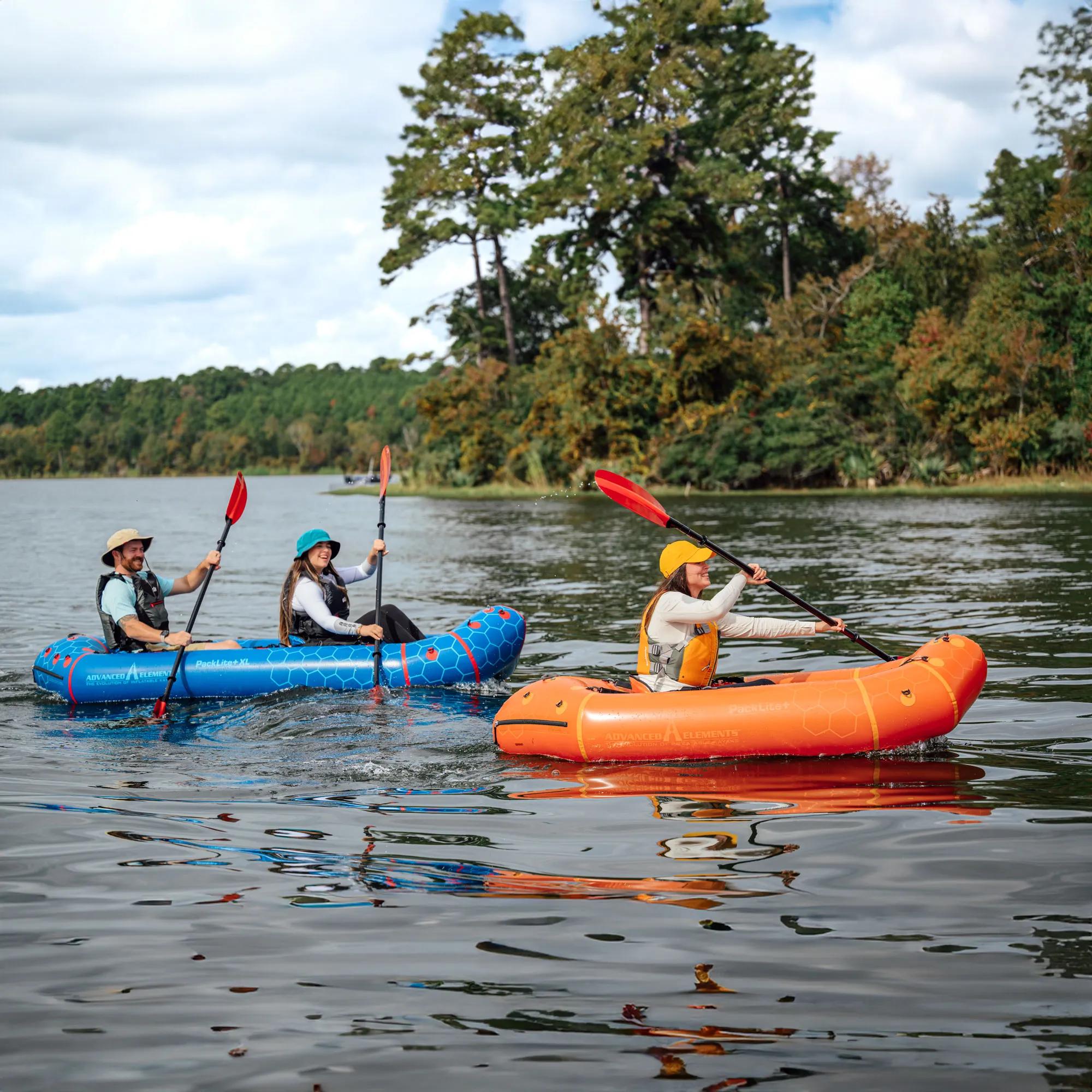 ADVANCED ELEMENTS - PackLite+™ Packraft - Orange - AE3037 - LIFE STYLE 2