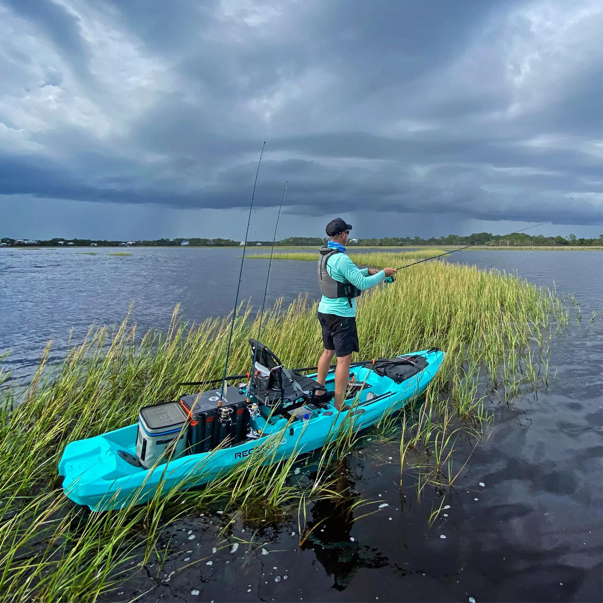 WILDERNESS SYSTEMS - Kayak de pêche Recon 120 HD - Modèle ou couleur discontinué - Aqua - 9751090192 - LIFE STYLE 3