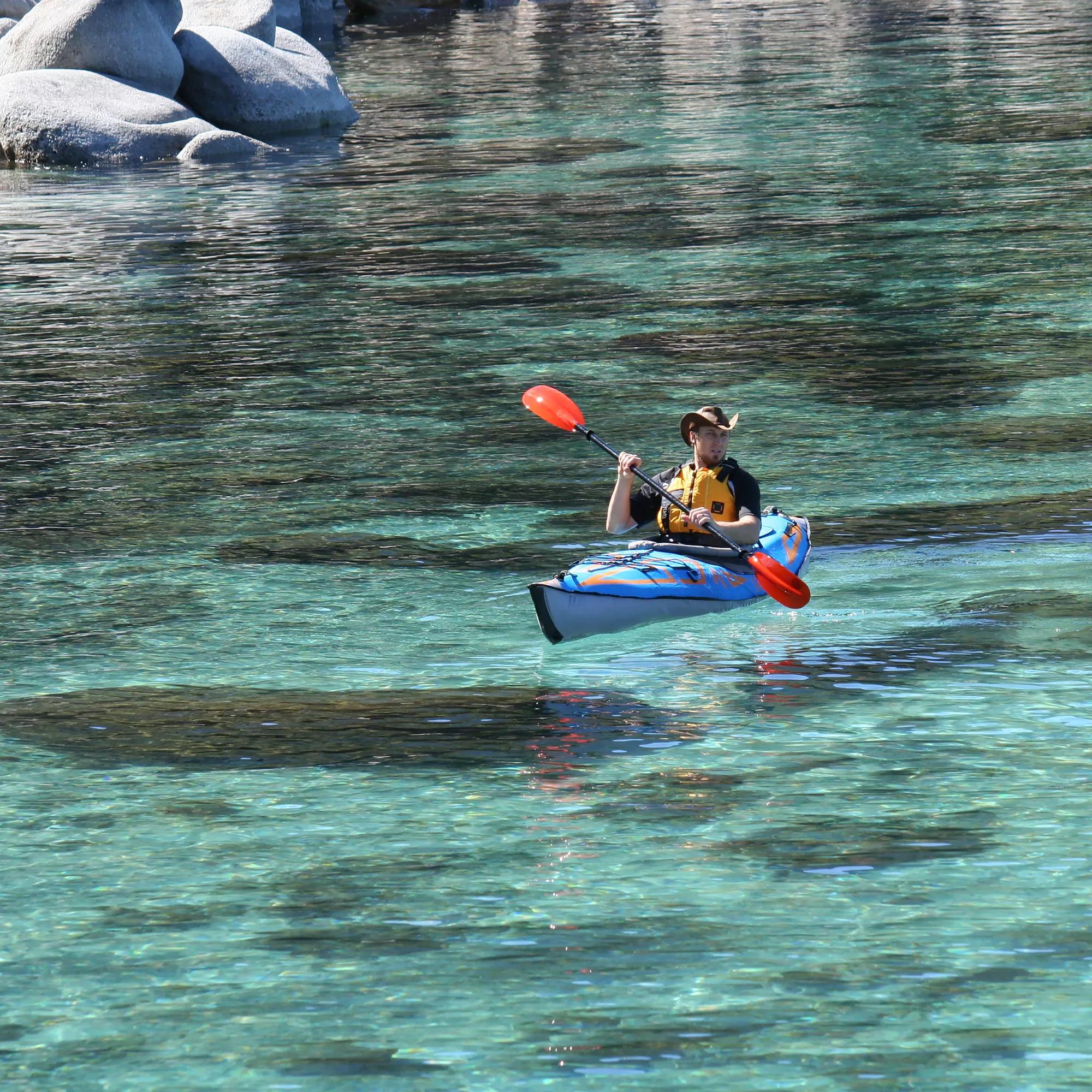 ADVANCED ELEMENTS - AdvancedFrame™ Expedition Elite Kayak Without Pump - Blue - AE1009-XE - LIFE STYLE 2