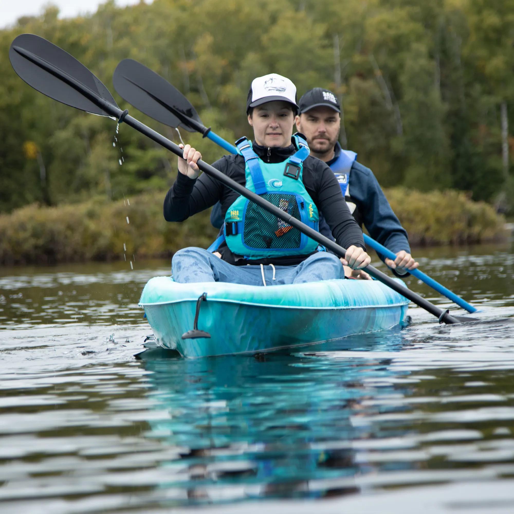 PELICAN - River Gorge 130XP Tandem Recreational Kayak - White - KUF13P200-00 - LIFE STYLE 2