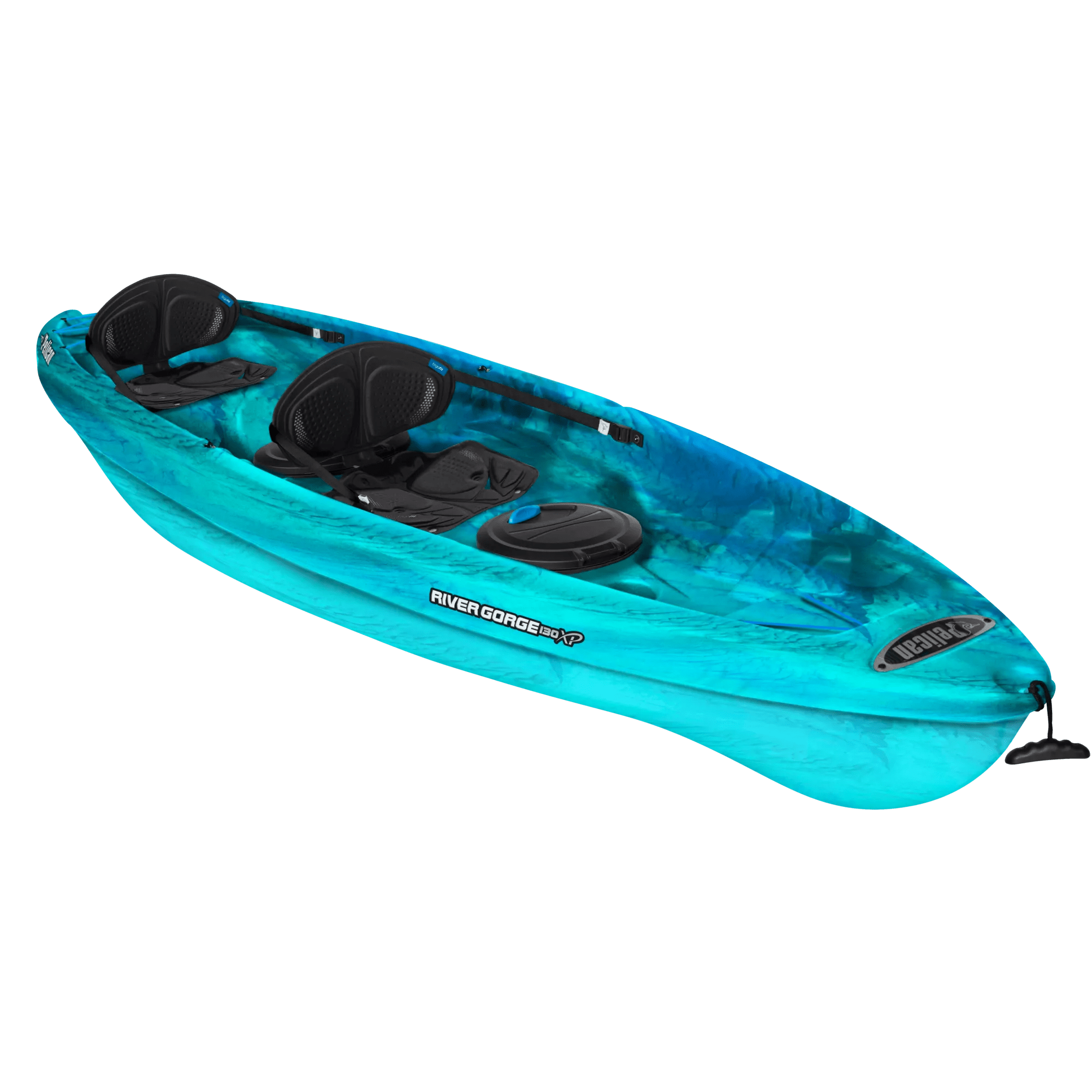 PELICAN - River Gorge 130XP Tandem Recreational Kayak - White - KUF13P200-00 - ISO