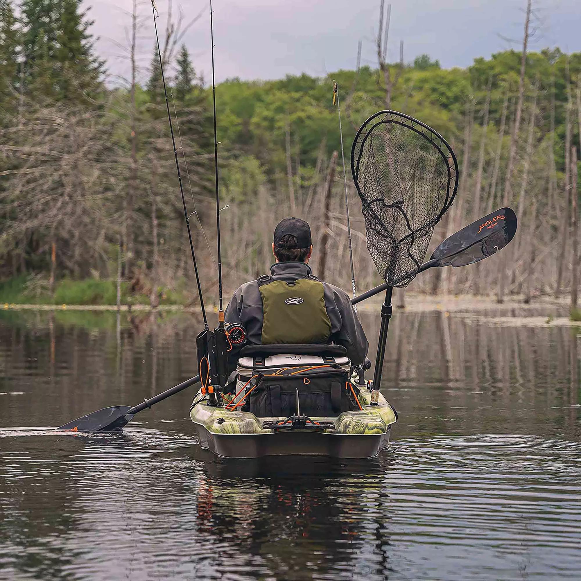 Pelican Poseidon Angler Kayak Paddle in Baltic Brown 250 cm - Kayak Junky