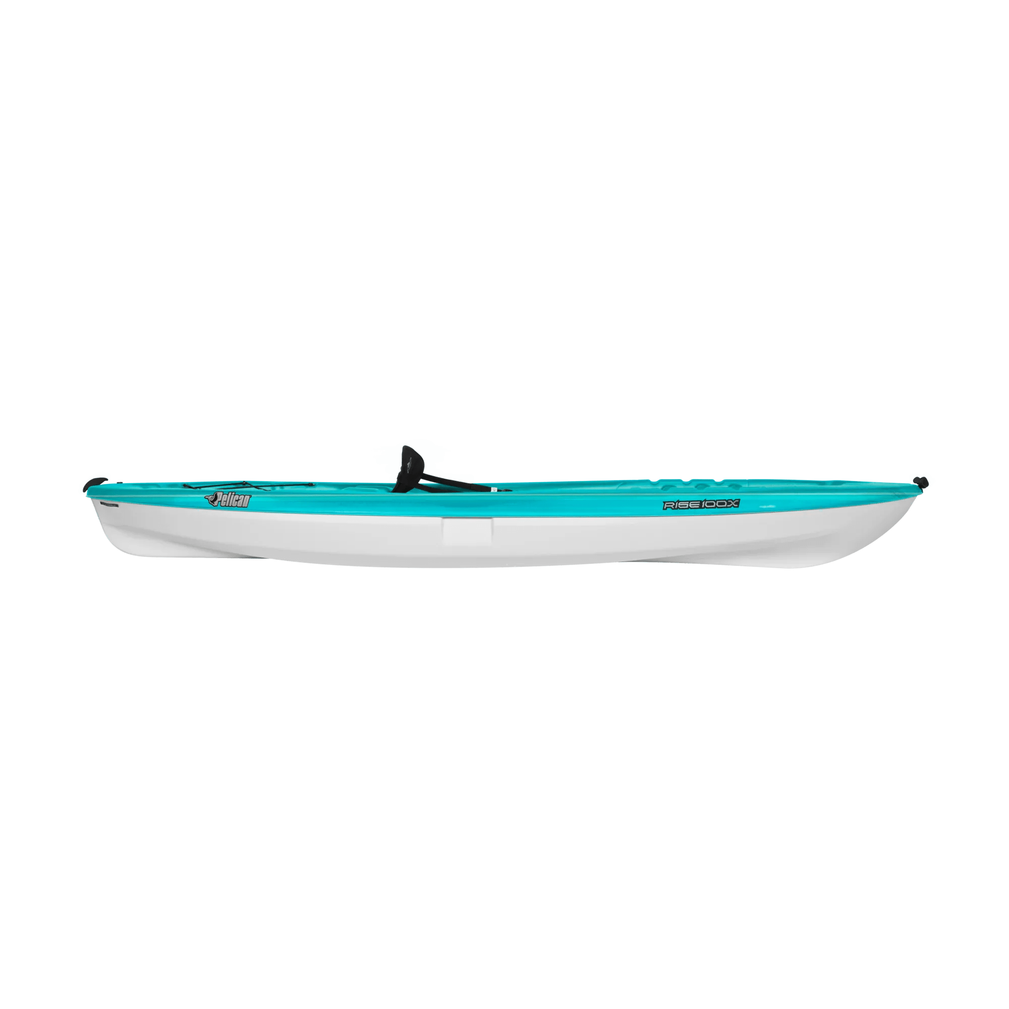 PELICAN - Rise 100X Recreational Kayak - Blue - KVL10P705 - SIDE