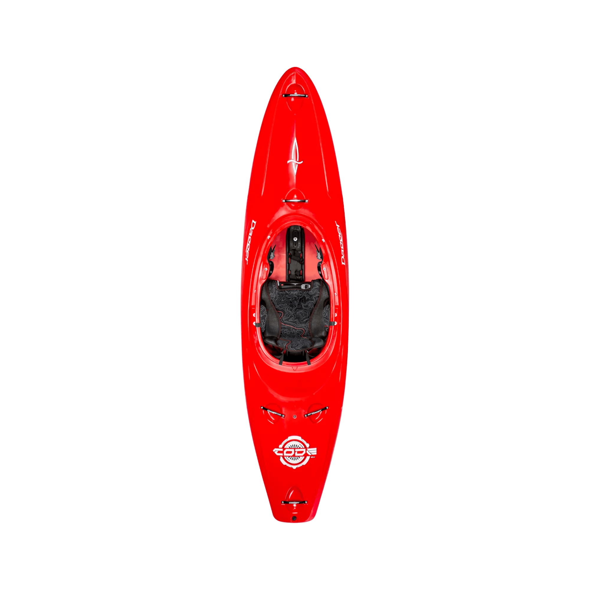 DAGGER - Kayak d'eaux vives polyvalent Code SM - Red - 9010911057 - TOP