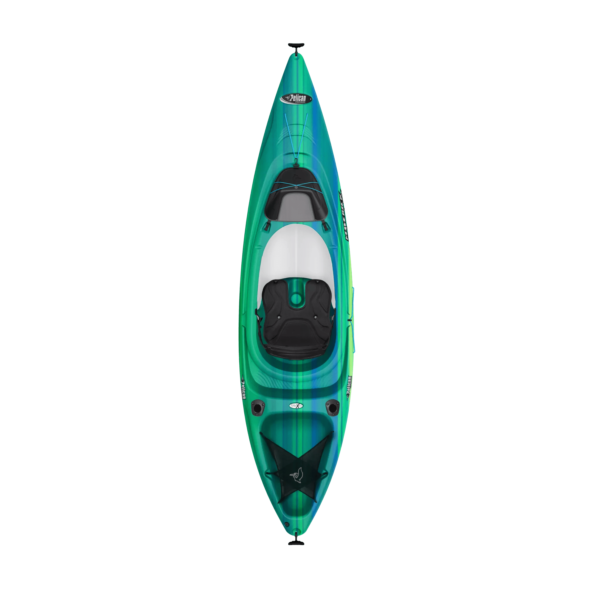 PELICAN - Kayak récréatif Maverick 100X - Blue - KAP10P304 - TOP