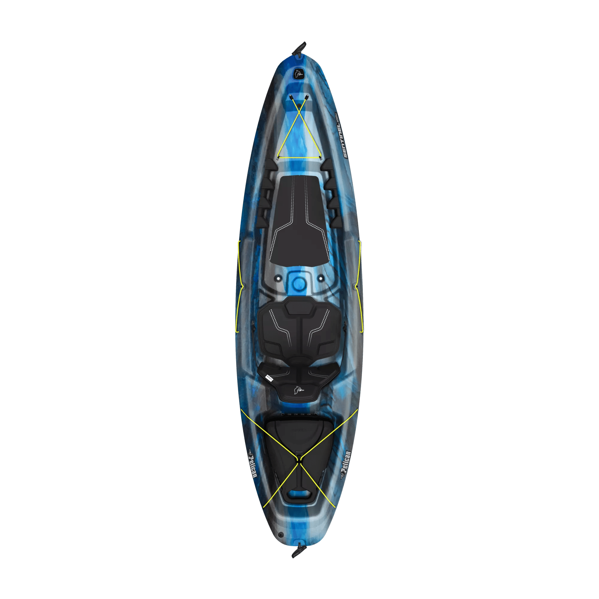 PELICAN - Kayak récréatif Sentinel 100X EXO - Grey - MEF10P100-00 - TOP