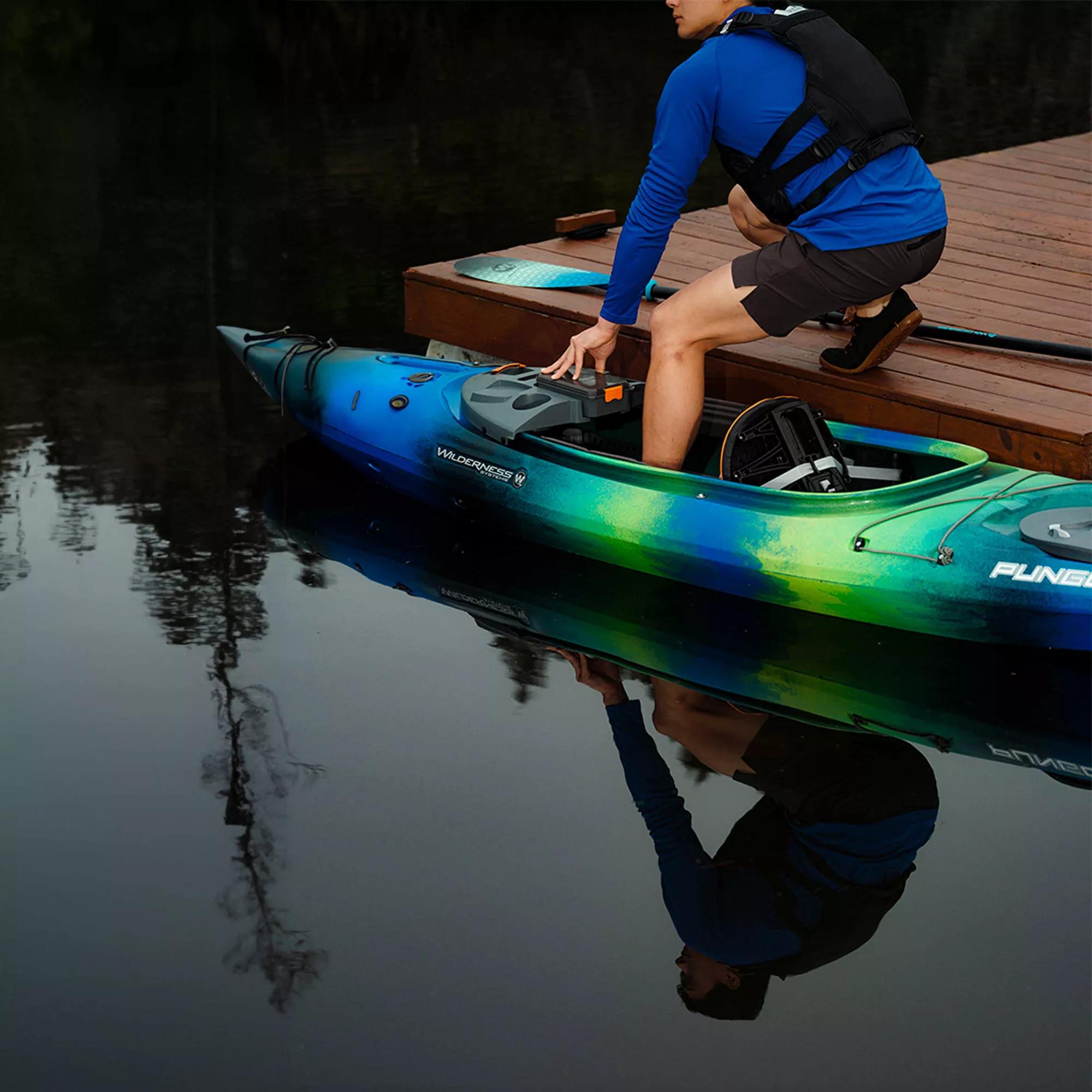 WILDERNESS SYSTEMS - Pungo 120 Recreational Kayak - Blue - 9730509142 - LIFE STYLE 3